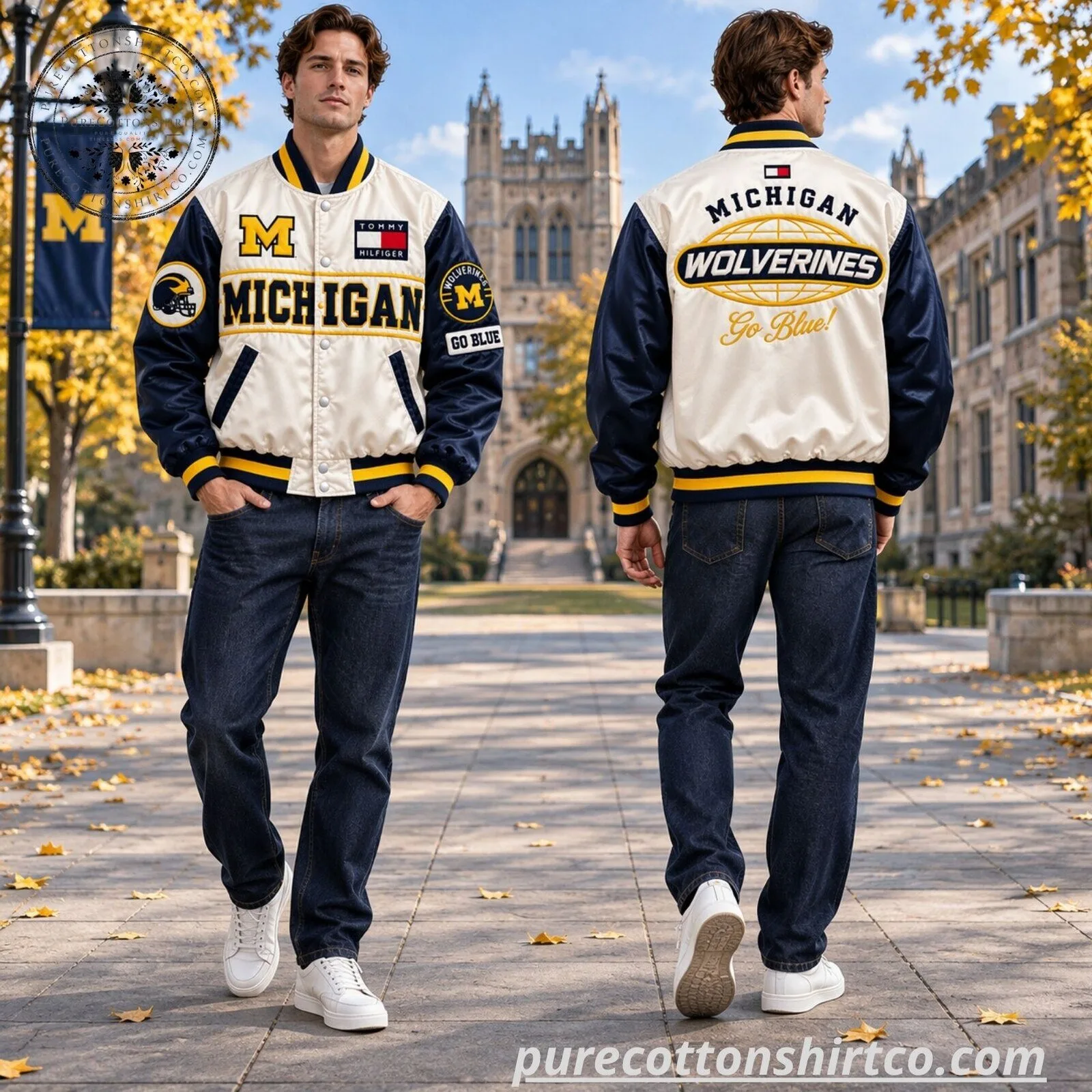 Michigan Wolverines x Tommy Hilfiger Jacket 8 Michigan Wolverines x Tommy Hilfiger Jacket