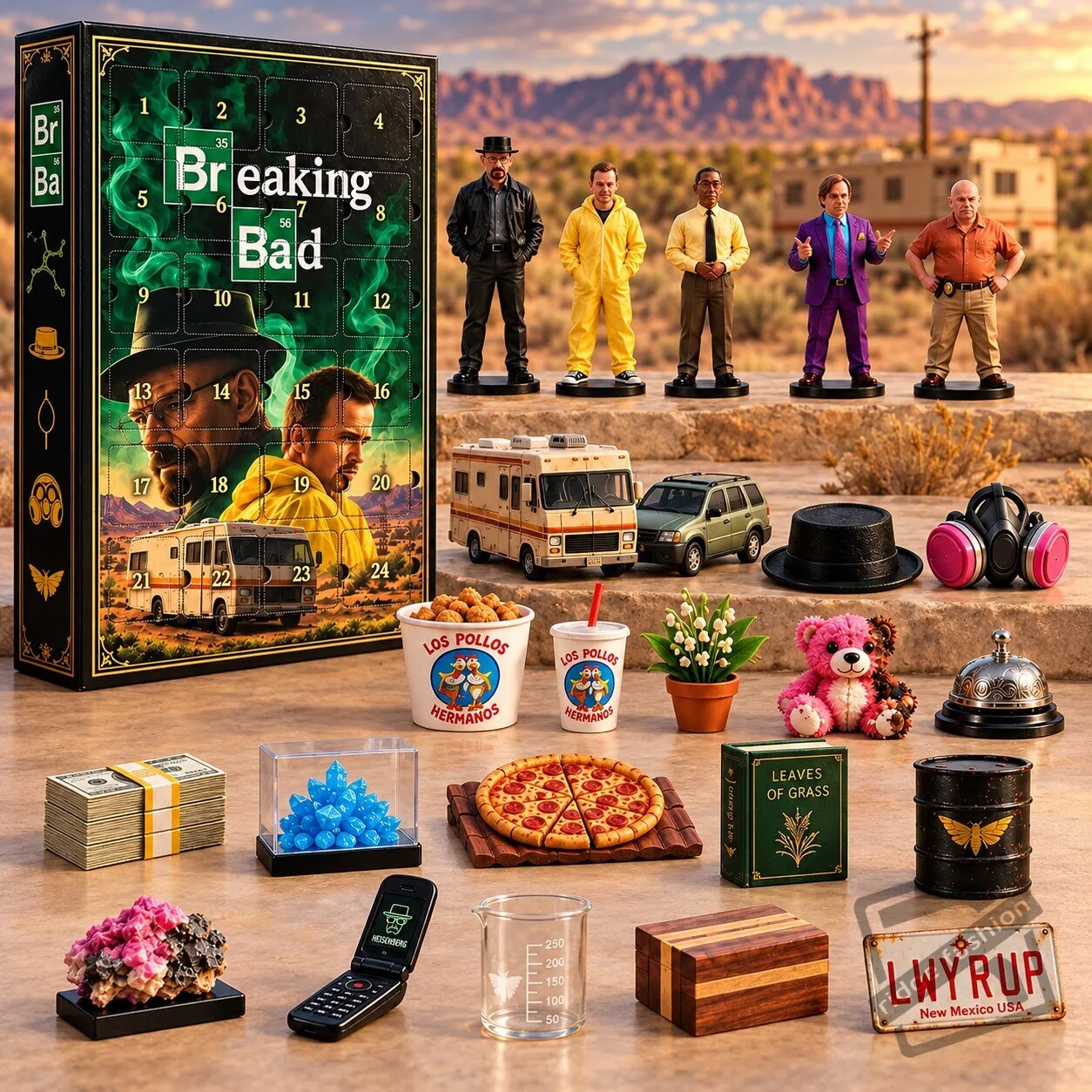 Breaking Bad Advent Calendar 2026 Breaking Bad 2026 Collector's Advent Calendar