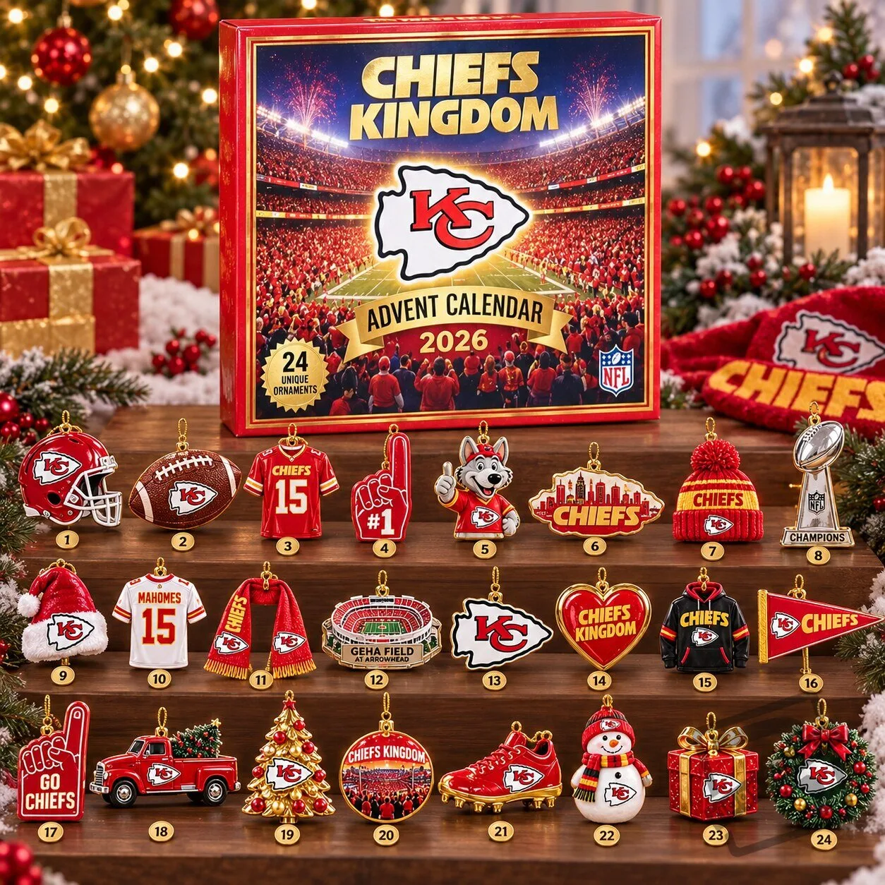 Chiefs Kingdom NFL Advent Calendar 2026