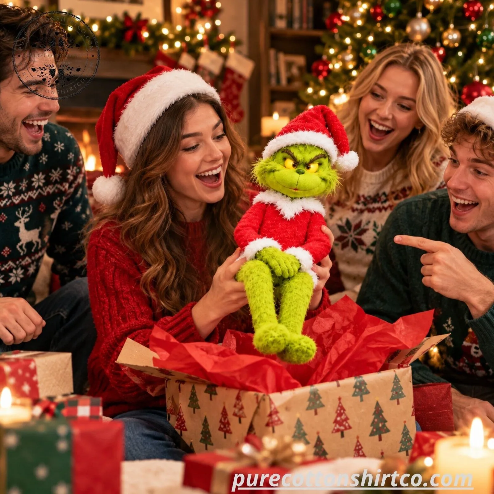 The Mischief Grinch Remote Control Animatronic Plush - Christmas Tradition Toy Set 7 The Mischief Grinch Remote Control Animatronic Plush - Christmas Tradition Toy Set