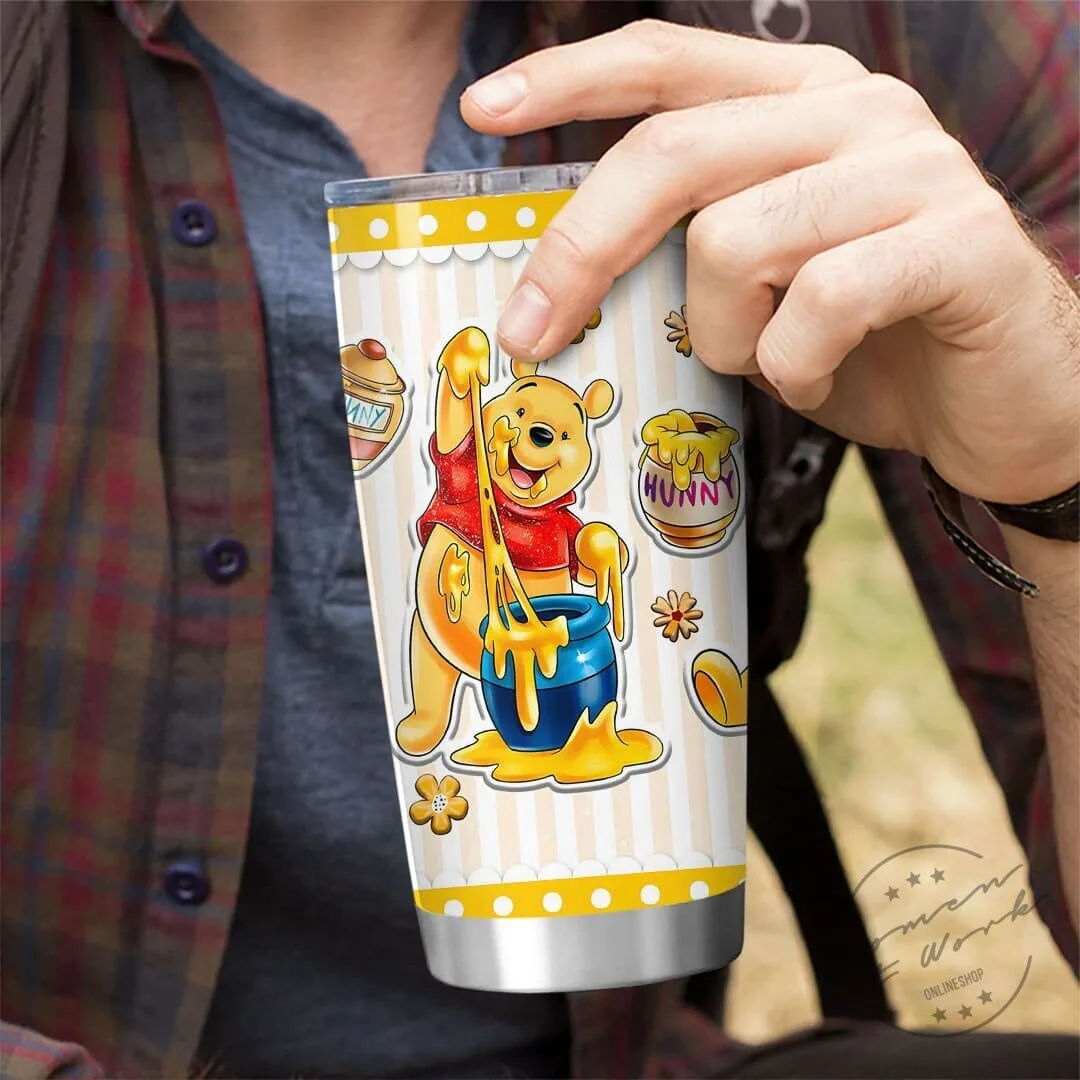 Winnie the Pooh Hundred Acre Wood Honey Pot Stainless Steel Tumbler 5 Winnie the Pooh Hundred Acre Wood Honey Pot Stainless Steel Tumbler