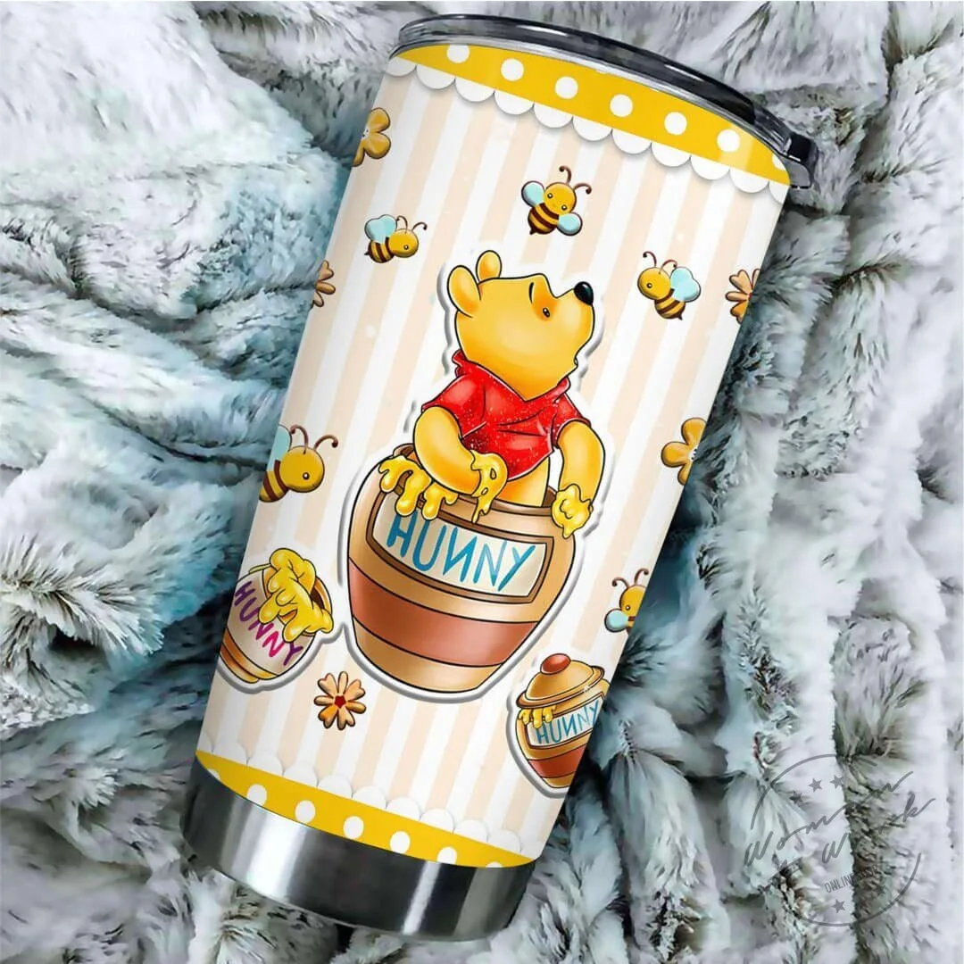 Winnie the Pooh Hundred Acre Wood Honey Pot Stainless Steel Tumbler 6 Winnie the Pooh Hundred Acre Wood Honey Pot Stainless Steel Tumbler