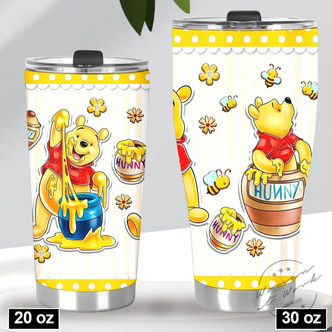Winnie the Pooh Hundred Acre Wood Honey Pot Stainless Steel Tumbler 7 Winnie the Pooh Hundred Acre Wood Honey Pot Stainless Steel Tumbler