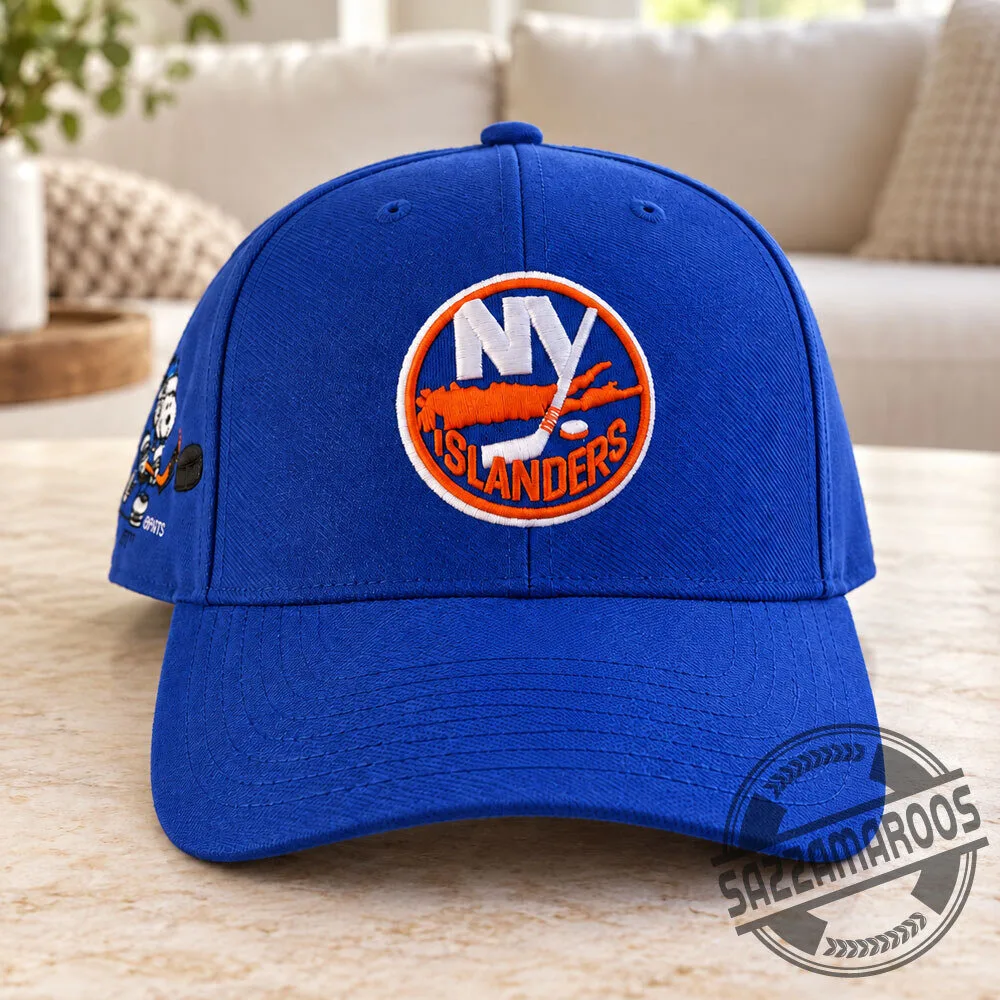 New York Islanders Blue Baseball Cap Hat 3 New York Islanders Blue Baseball Cap Hat