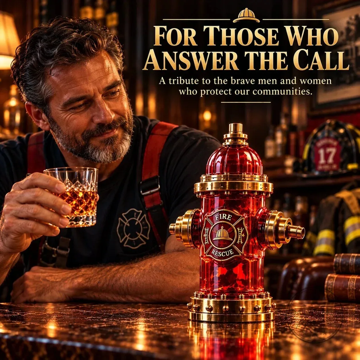 Firefighter Hydrant Whiskey Decanter for Those Who Answer The Call 9 Firefighter Hydrant Whiskey Decanter for Those Who Answer The Call