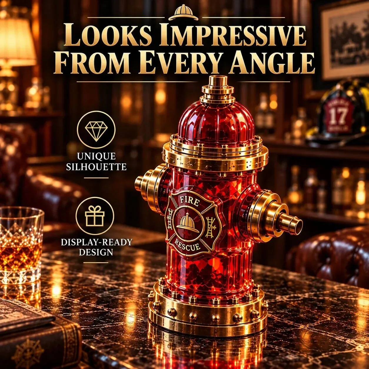 Firefighter Hydrant Whiskey Decanter for Those Who Answer The Call 11 Firefighter Hydrant Whiskey Decanter for Those Who Answer The Call