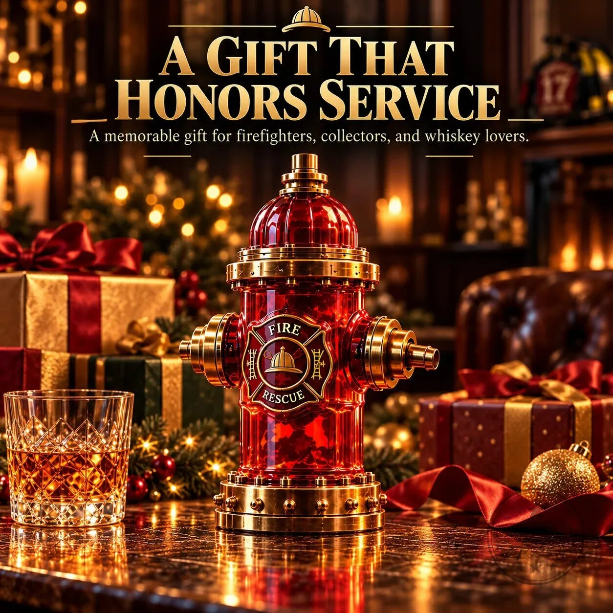 Firefighter Hydrant Whiskey Decanter for Those Who Answer The Call 12 Firefighter Hydrant Whiskey Decanter for Those Who Answer The Call
