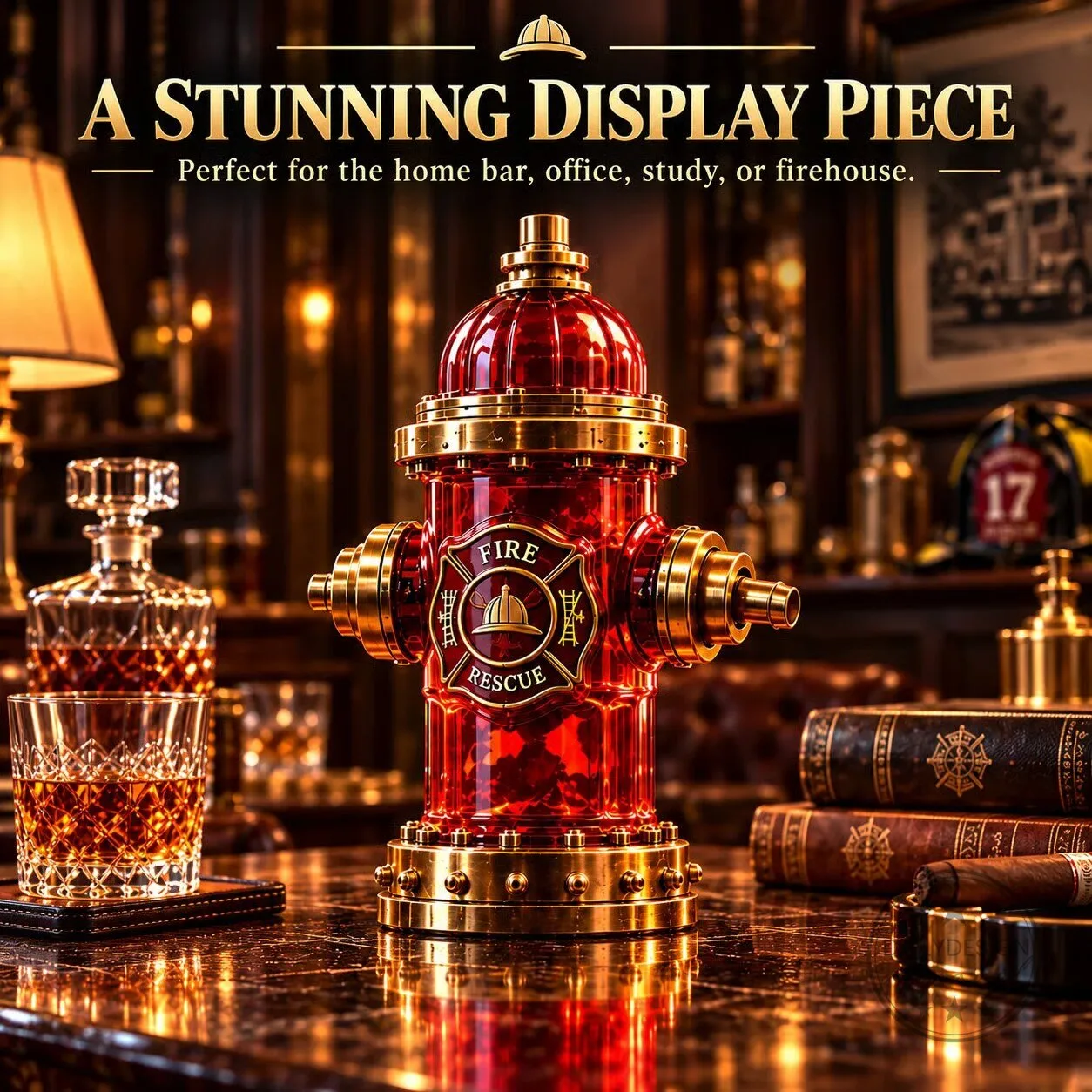 Firefighter Hydrant Whiskey Decanter for Those Who Answer The Call 13 Firefighter Hydrant Whiskey Decanter for Those Who Answer The Call