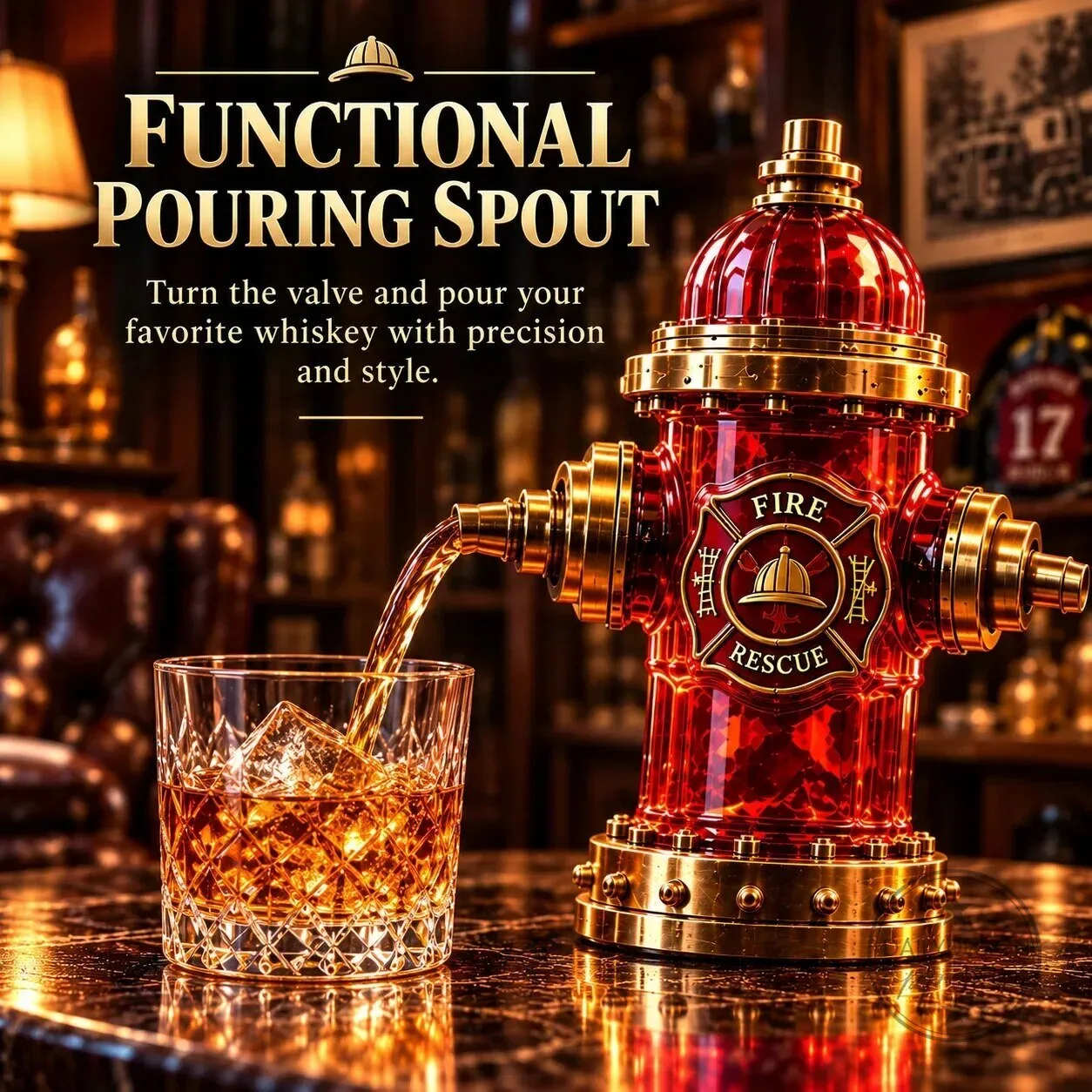 Firefighter Hydrant Whiskey Decanter for Those Who Answer The Call 16 Firefighter Hydrant Whiskey Decanter for Those Who Answer The Call