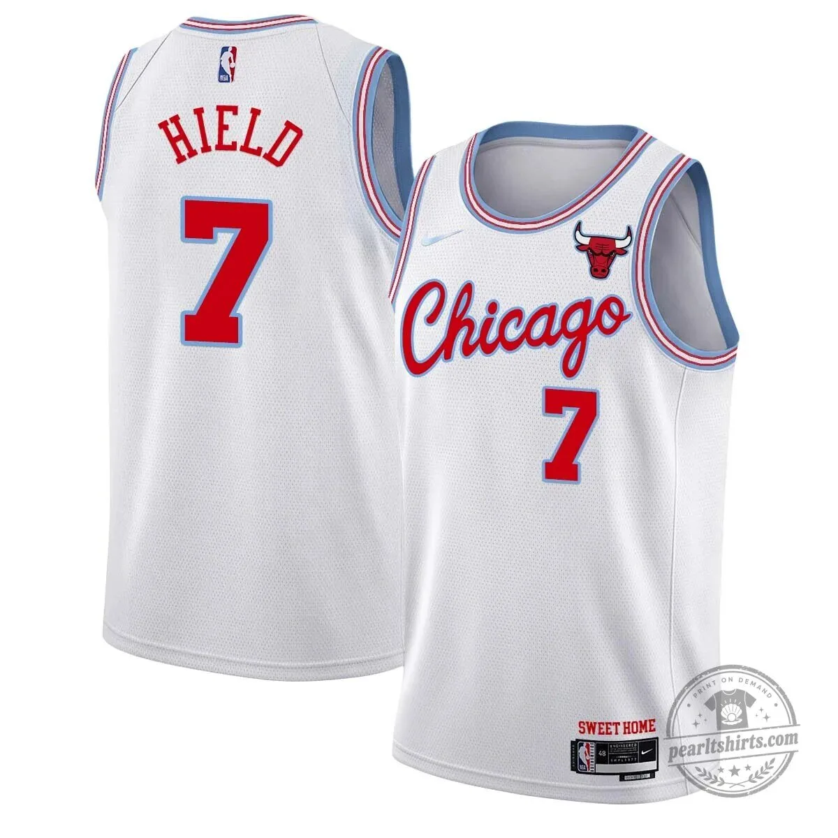 Chicago Bulls Jones Number 30 White Basketball Jersey 24 Chicago Bulls Jones Number 30 White Basketball Jersey