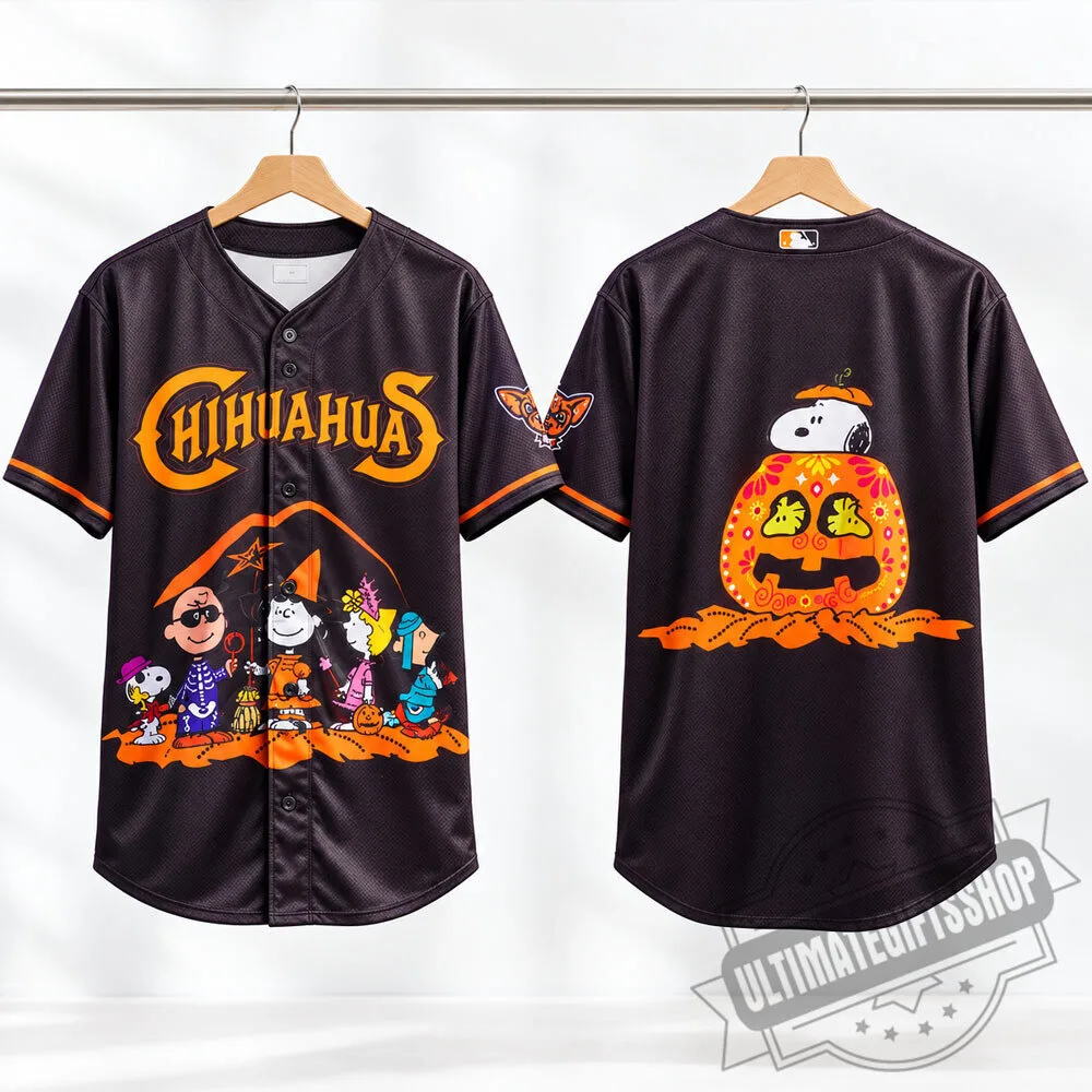 El Paso Chihuahuas Peanuts Halloween Jersey 2026