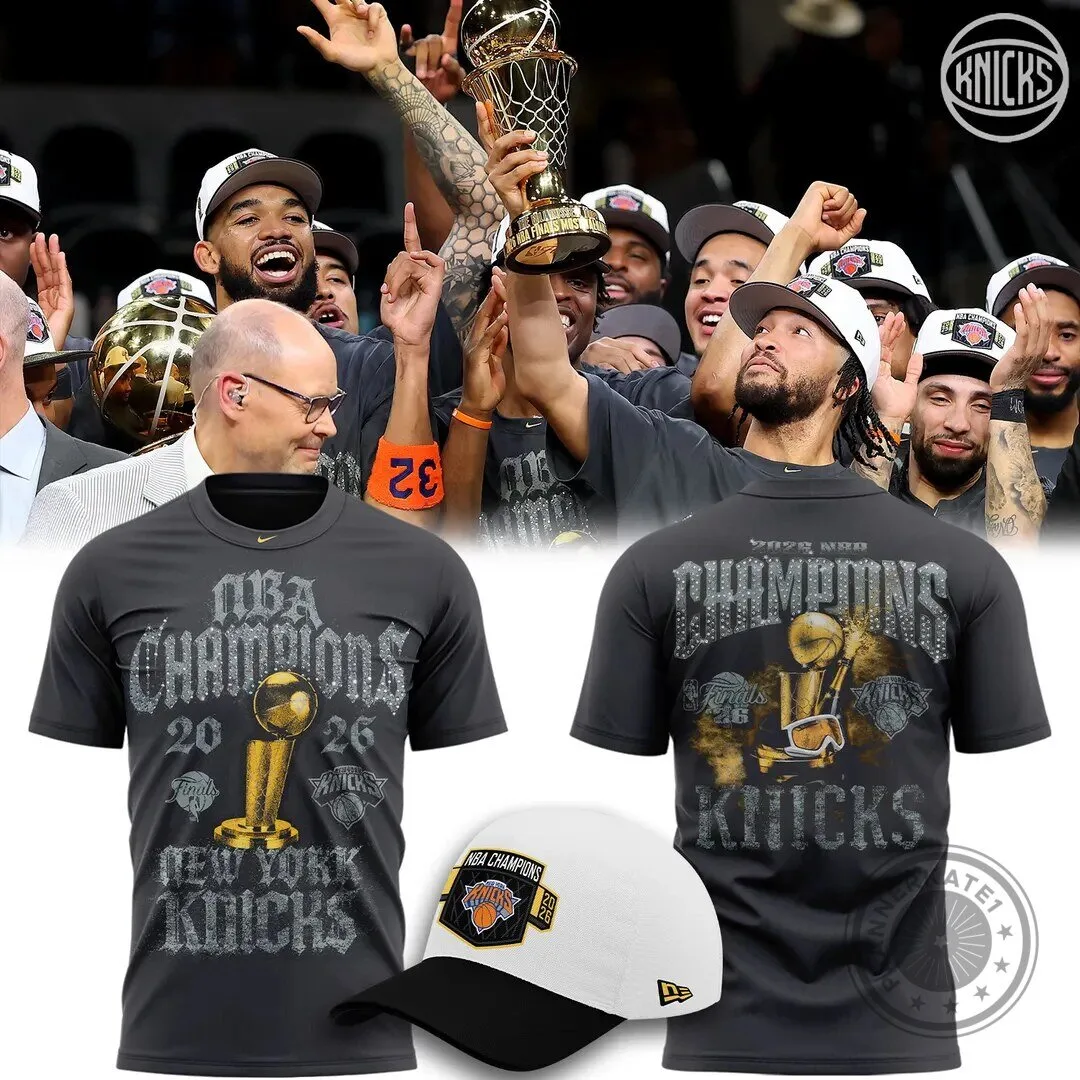 2026 Finals T-Shirt for NBA Champions New York Knicks