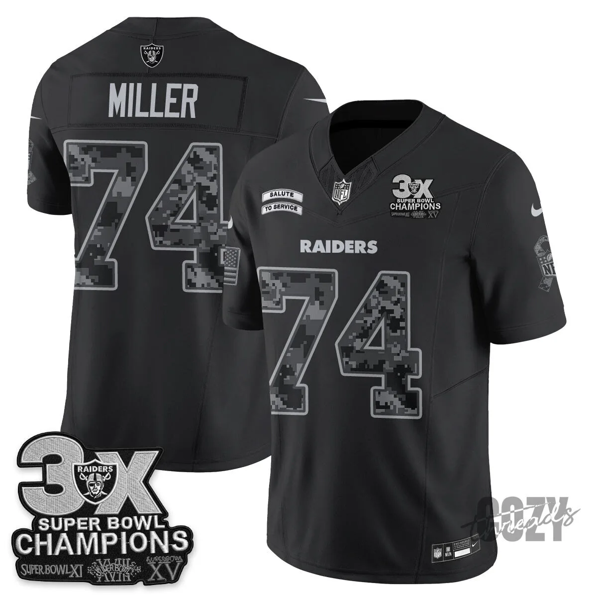 Maxx Crosby Salute To Service Jersey for Las Vegas Raiders Fans 25 Maxx Crosby Salute To Service Jersey for Las Vegas Raiders Fans