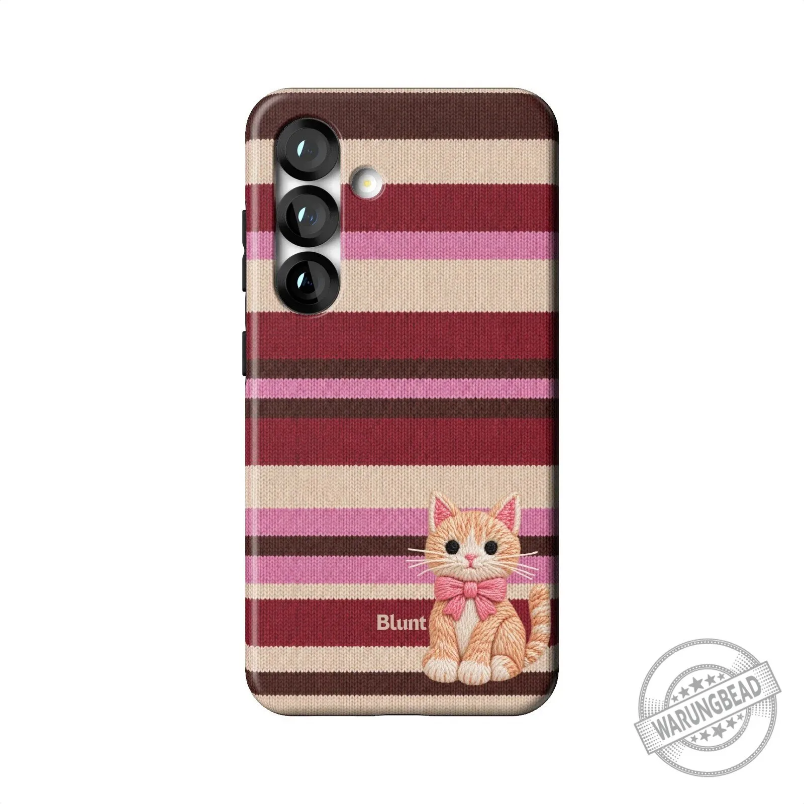 Cute Kitten Raspberry Kit Striped Samsung Galaxy Phone Case 18 Cute Kitten Raspberry Kit Striped Samsung Galaxy Phone Case