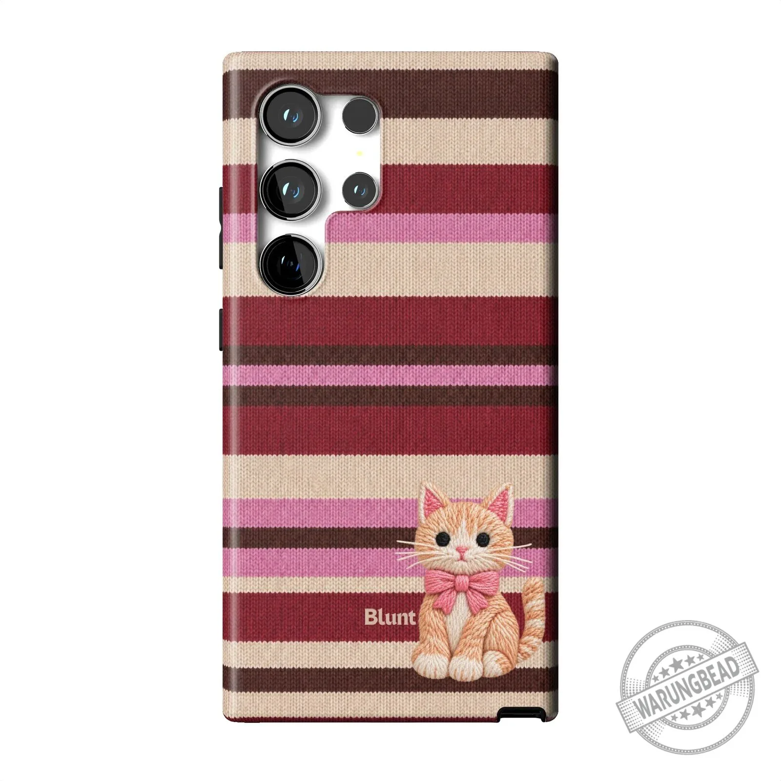 Cute Kitten Raspberry Kit Striped Samsung Galaxy Phone Case 23 Cute Kitten Raspberry Kit Striped Samsung Galaxy Phone Case