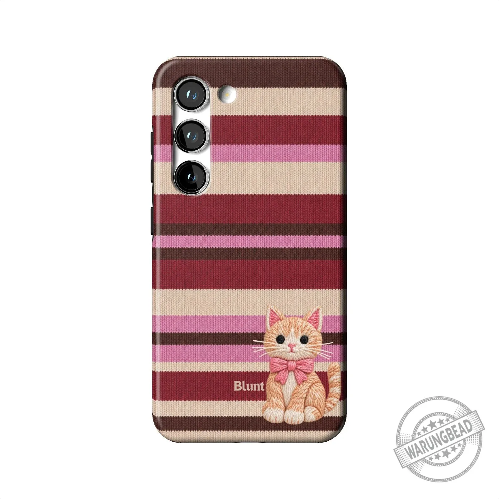 Cute Kitten Raspberry Kit Striped Samsung Galaxy Phone Case 24 Cute Kitten Raspberry Kit Striped Samsung Galaxy Phone Case