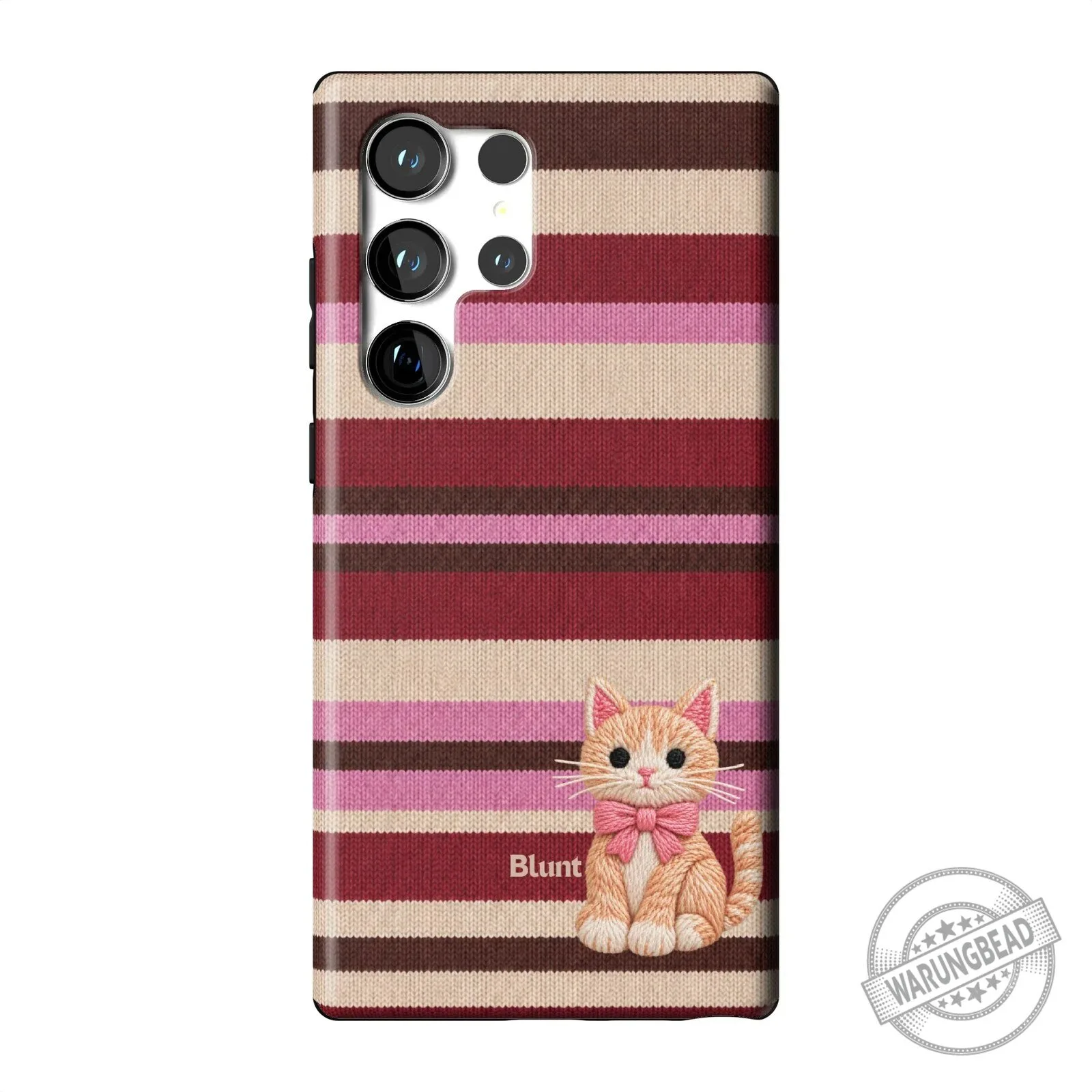 Cute Kitten Raspberry Kit Striped Samsung Galaxy Phone Case 26 Cute Kitten Raspberry Kit Striped Samsung Galaxy Phone Case