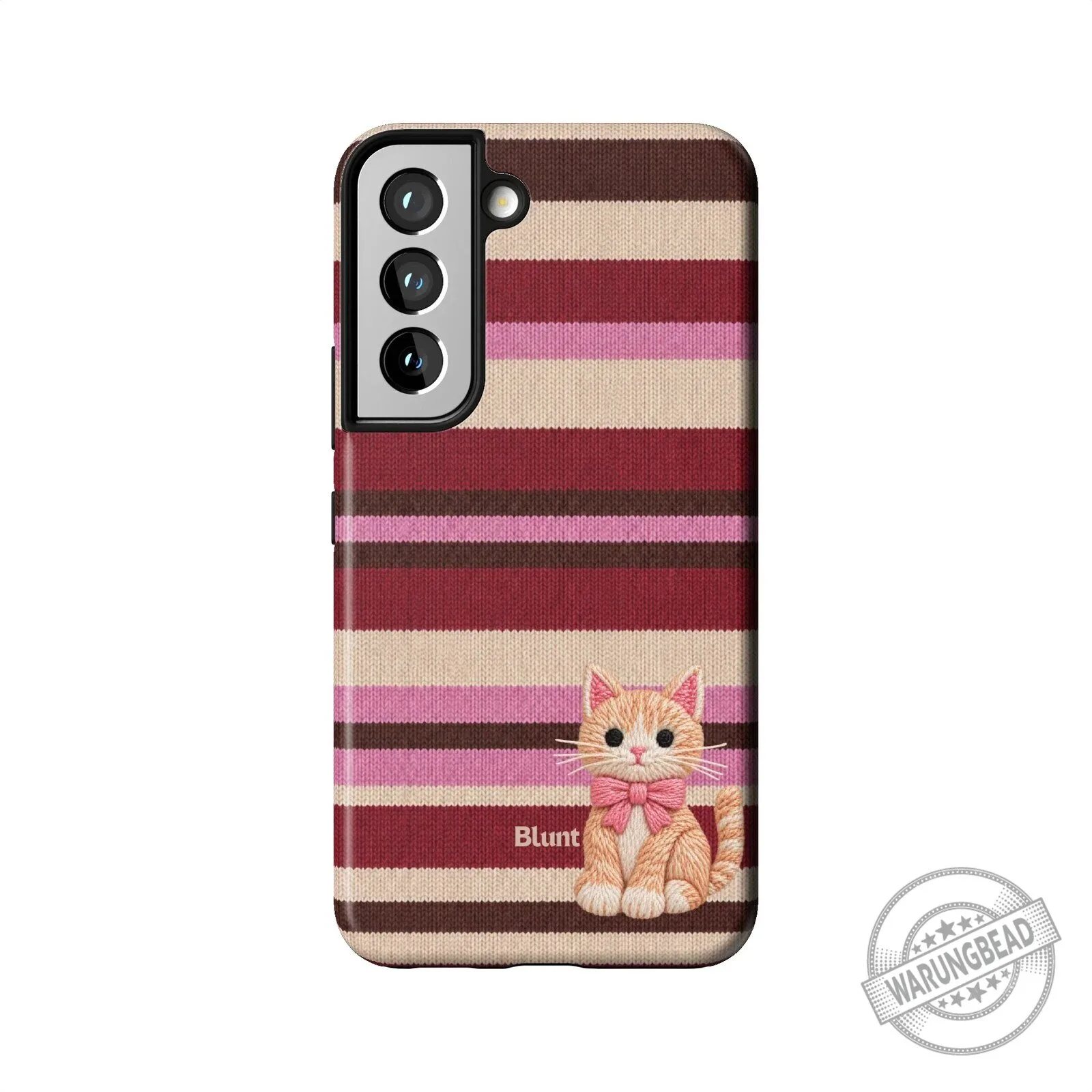 Cute Kitten Raspberry Kit Striped Samsung Galaxy Phone Case 27 Cute Kitten Raspberry Kit Striped Samsung Galaxy Phone Case