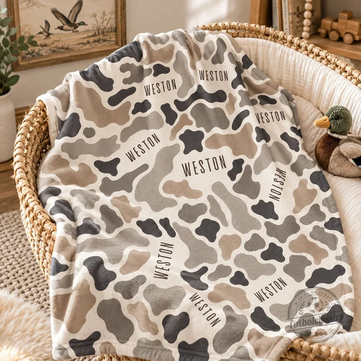 Personalized Camouflage Baby Name Blanket Custom Hunting Theme Nursery Fleece Blanket 11 Personalized Camouflage Baby Name Blanket Custom Hunting Theme Nursery Fleece Blanket