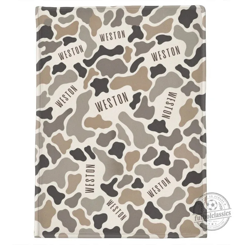 Personalized Camouflage Baby Name Blanket Custom Hunting Theme Nursery Fleece Blanket 19 Personalized Camouflage Baby Name Blanket Custom Hunting Theme Nursery Fleece Blanket