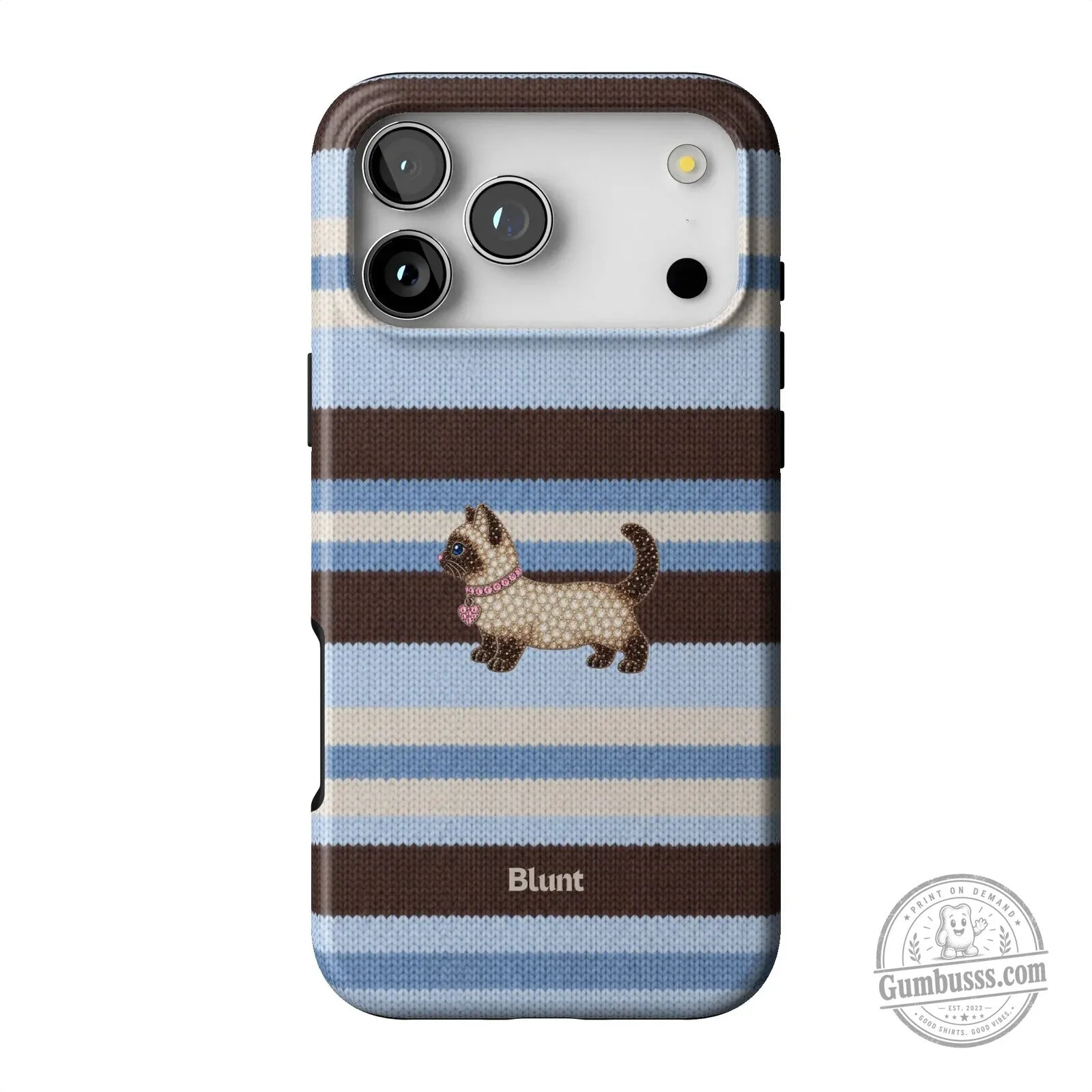 Cute Kitten Striped Pattern Phone Case for iPhone 15 Pro Max 31 Cute Kitten Striped Pattern Phone Case for iPhone 15 Pro Max