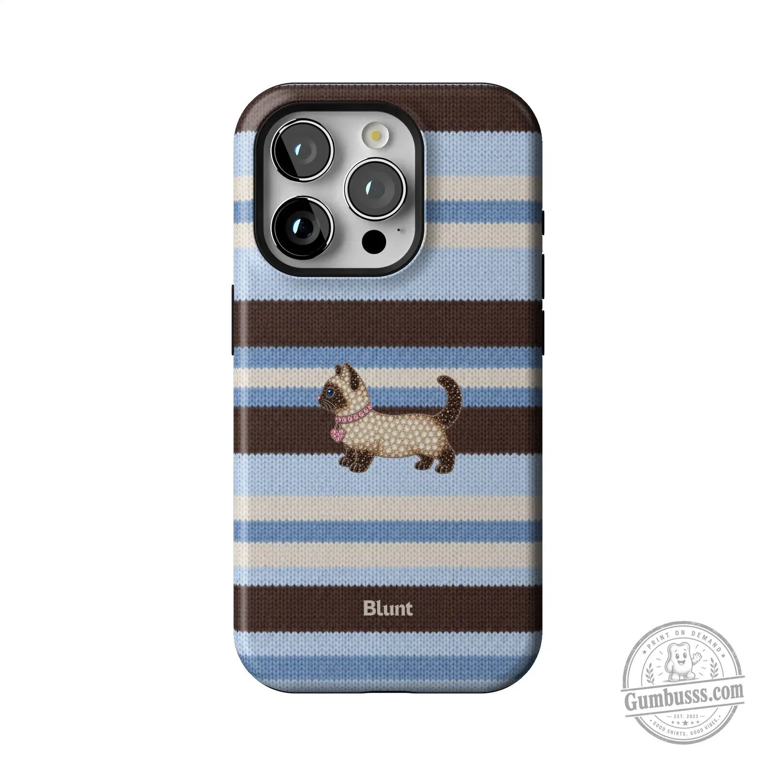 Cute Kitten Striped Pattern Phone Case for iPhone 15 Pro Max 41 Cute Kitten Striped Pattern Phone Case for iPhone 15 Pro Max