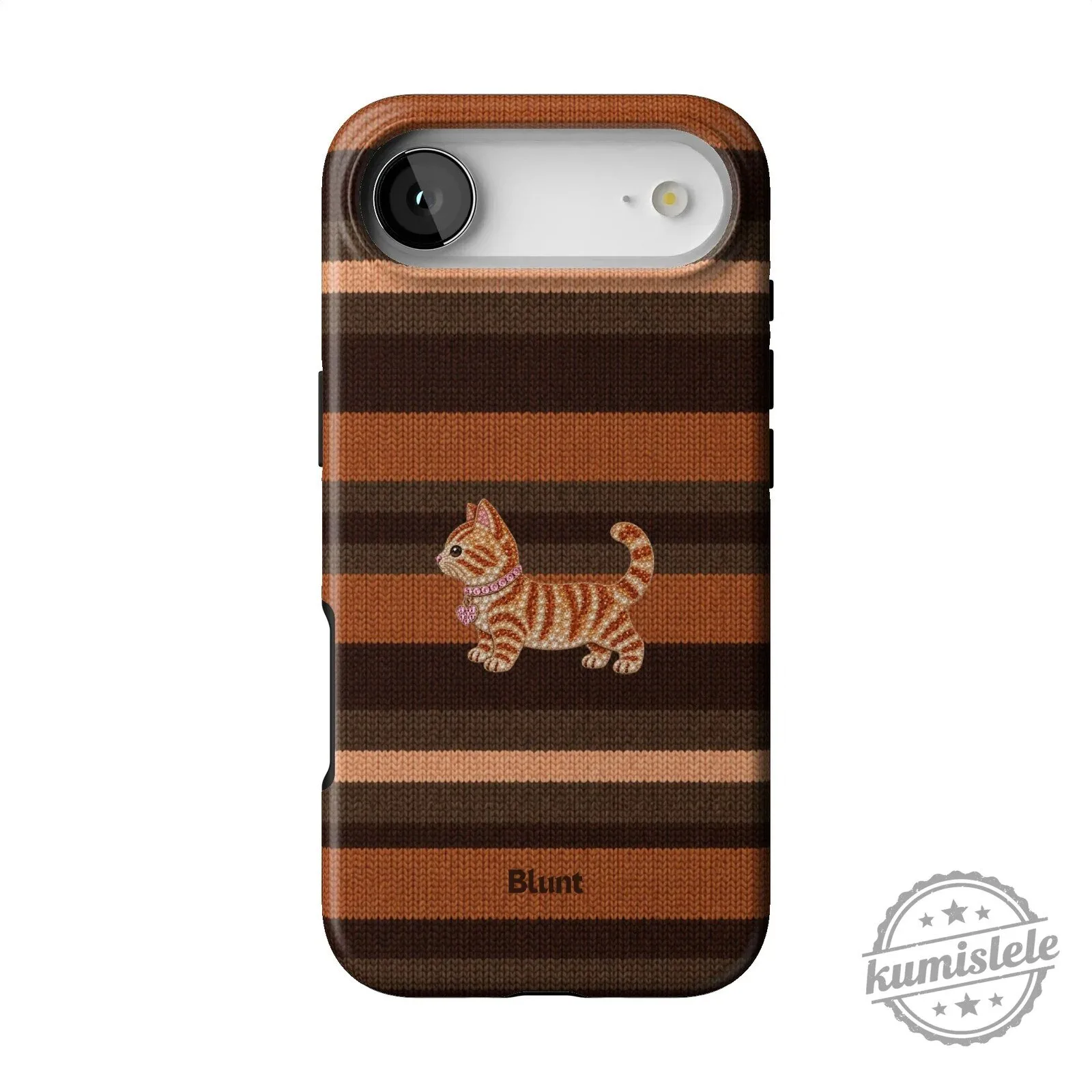 Cute Orange Tabby Cat Knit Pattern iPhone Case for Apple Smartphone Protection 33 Cute Orange Tabby Cat Knit Pattern iPhone Case for Apple Smartphone Protection