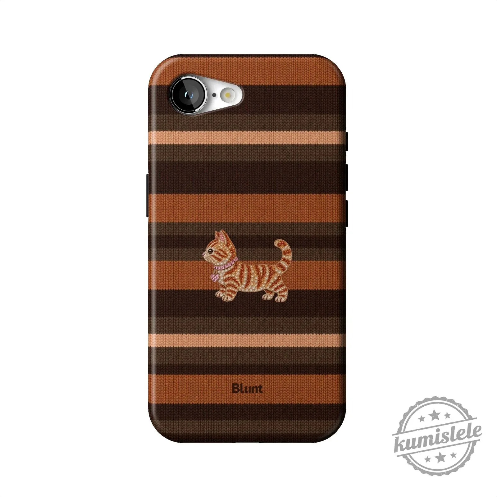 Cute Orange Tabby Cat Knit Pattern iPhone Case for Apple Smartphone Protection 34 Cute Orange Tabby Cat Knit Pattern iPhone Case for Apple Smartphone Protection