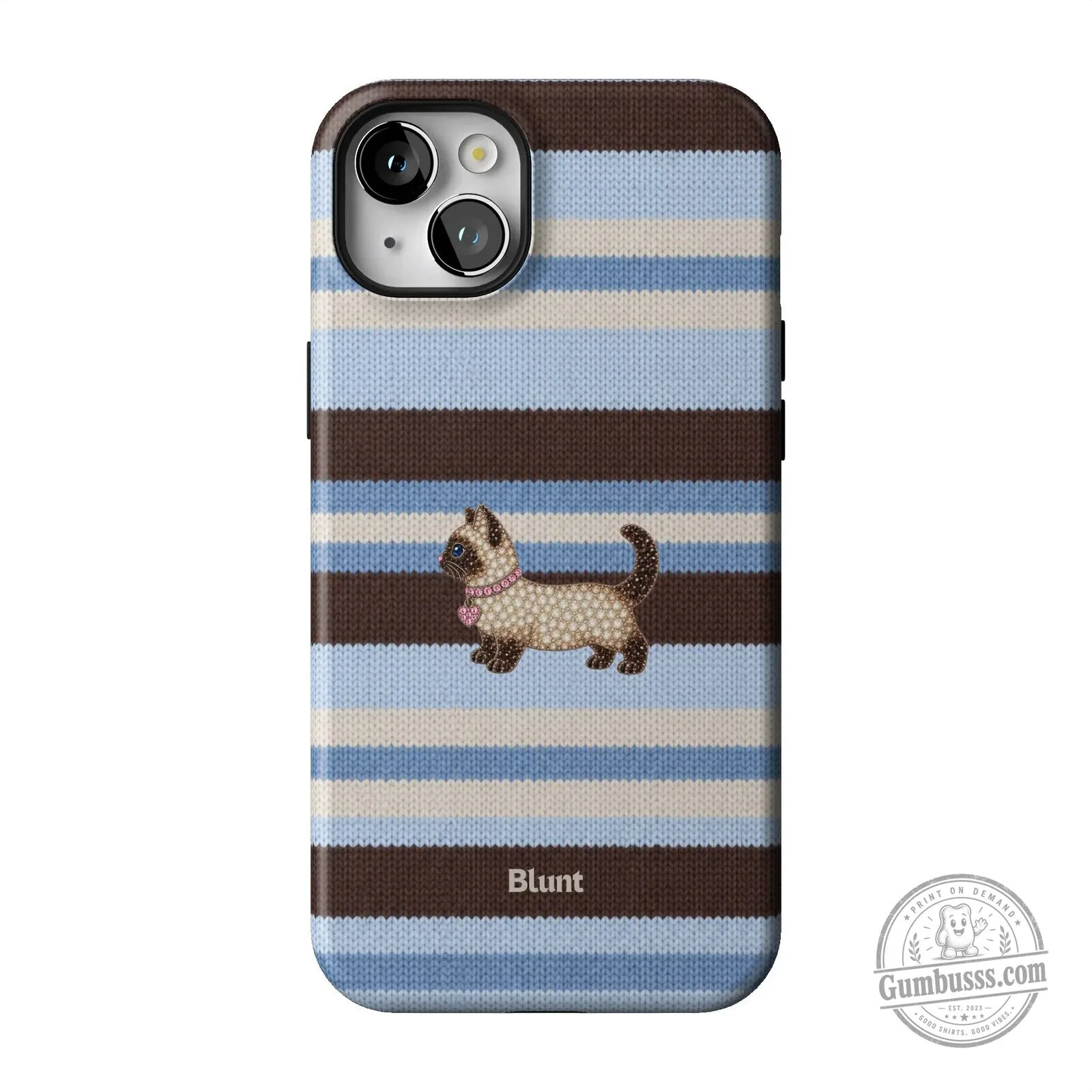 Cute Kitten Striped Pattern Phone Case for iPhone 15 Pro Max 47 Cute Kitten Striped Pattern Phone Case for iPhone 15 Pro Max