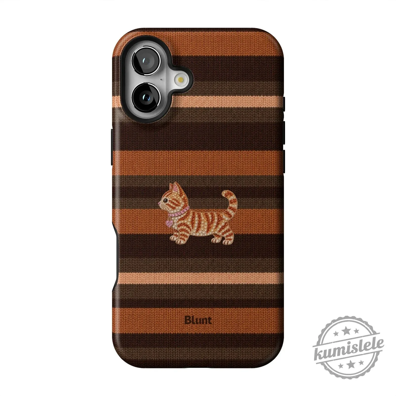 Cute Orange Tabby Cat Knit Pattern iPhone Case for Apple Smartphone Protection 38 Cute Orange Tabby Cat Knit Pattern iPhone Case for Apple Smartphone Protection