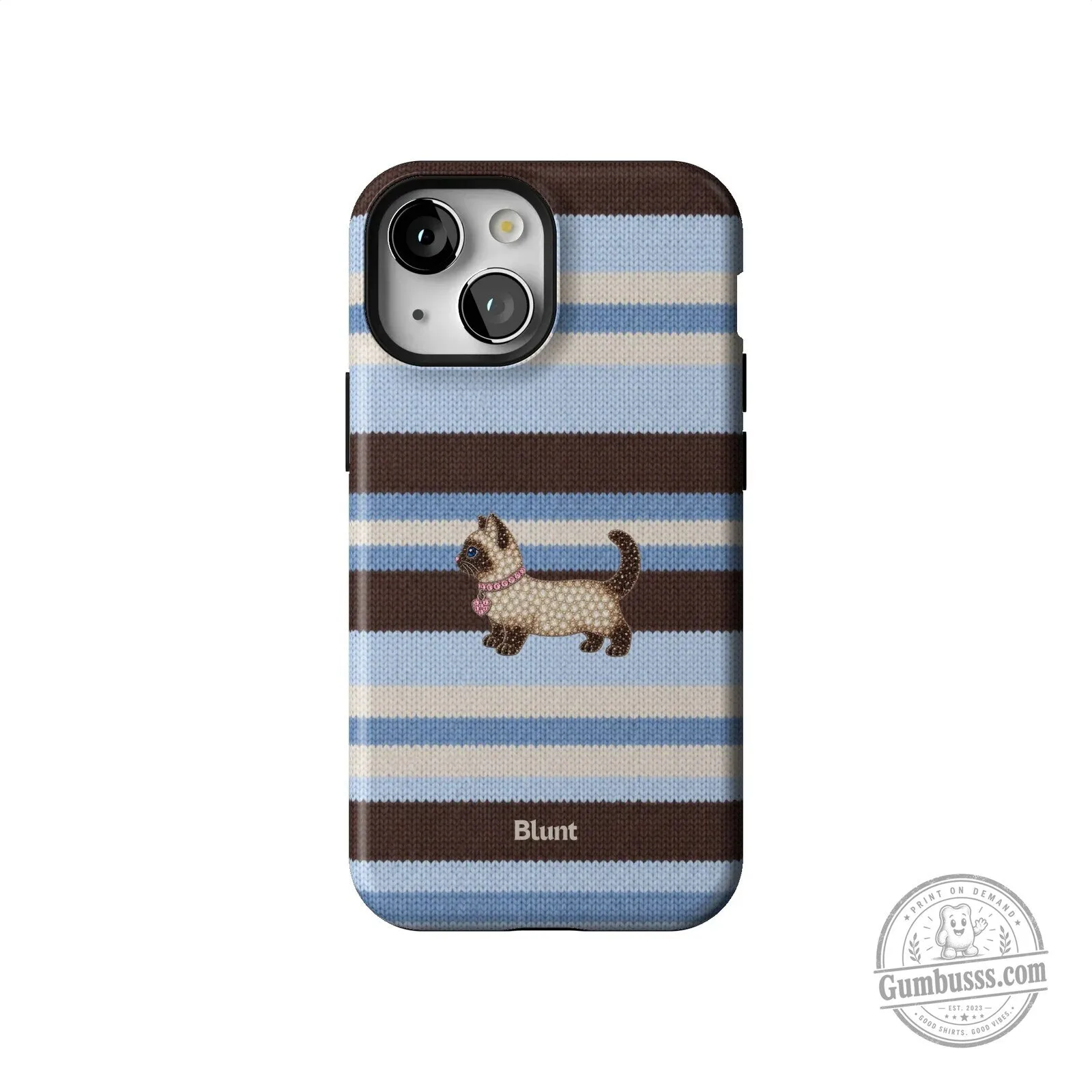 Cute Kitten Striped Pattern Phone Case for iPhone 15 Pro Max 51 Cute Kitten Striped Pattern Phone Case for iPhone 15 Pro Max