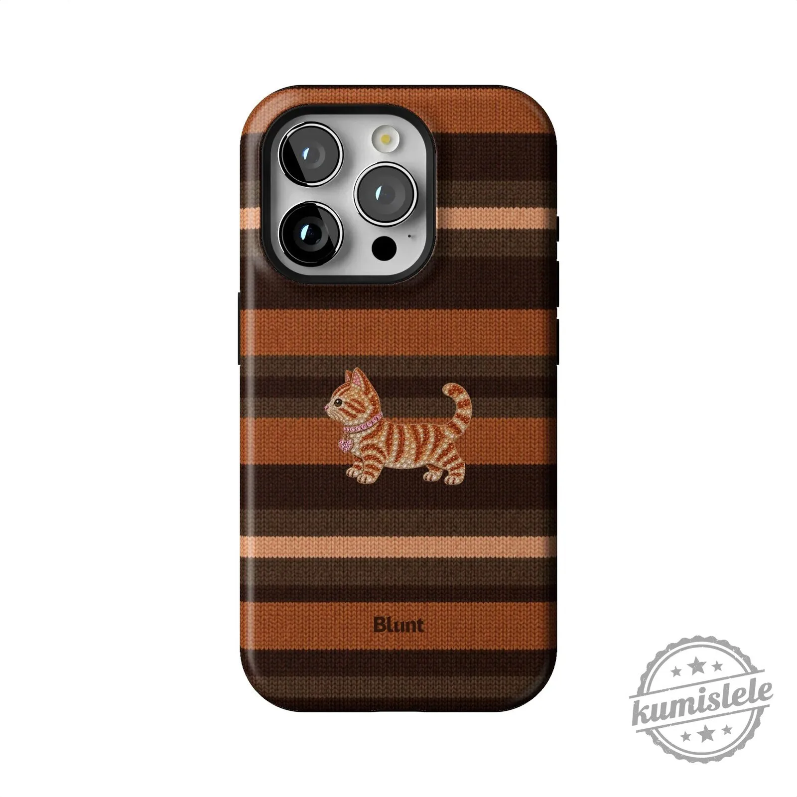 Cute Orange Tabby Cat Knit Pattern iPhone Case for Apple Smartphone Protection 41 Cute Orange Tabby Cat Knit Pattern iPhone Case for Apple Smartphone Protection