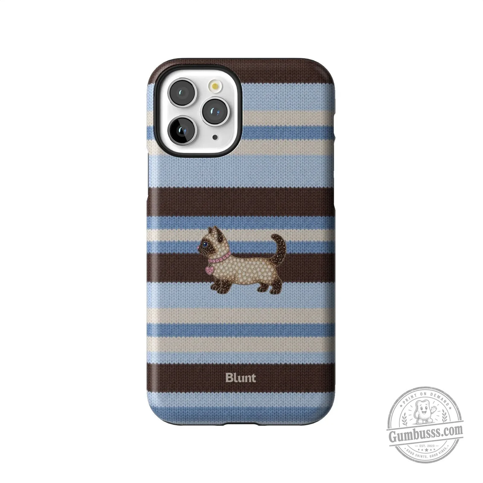Cute Kitten Striped Pattern Phone Case for iPhone 15 Pro Max 57 Cute Kitten Striped Pattern Phone Case for iPhone 15 Pro Max