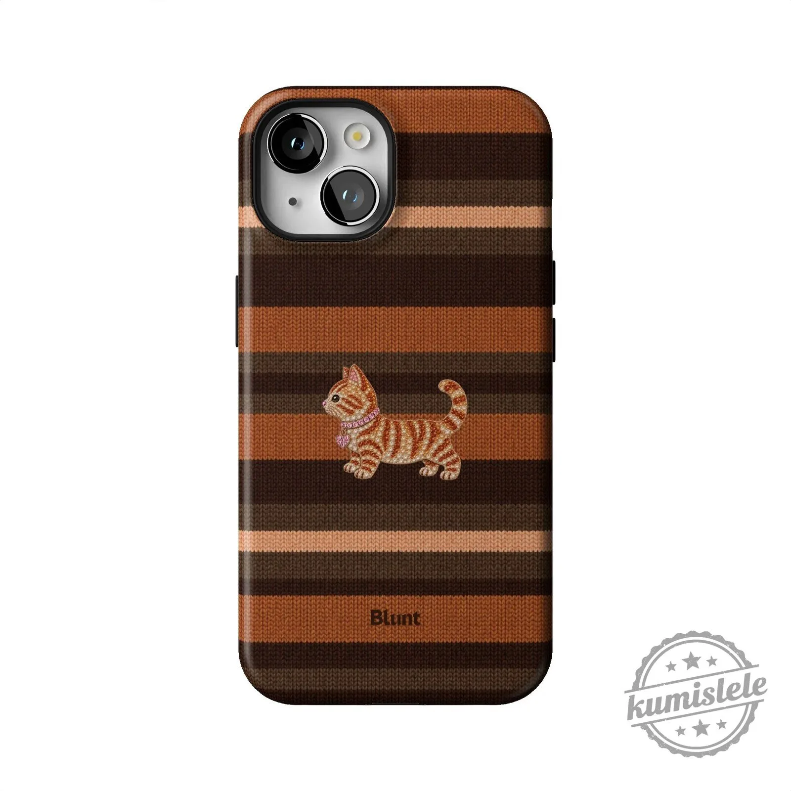 Cute Orange Tabby Cat Knit Pattern iPhone Case for Apple Smartphone Protection 44 Cute Orange Tabby Cat Knit Pattern iPhone Case for Apple Smartphone Protection
