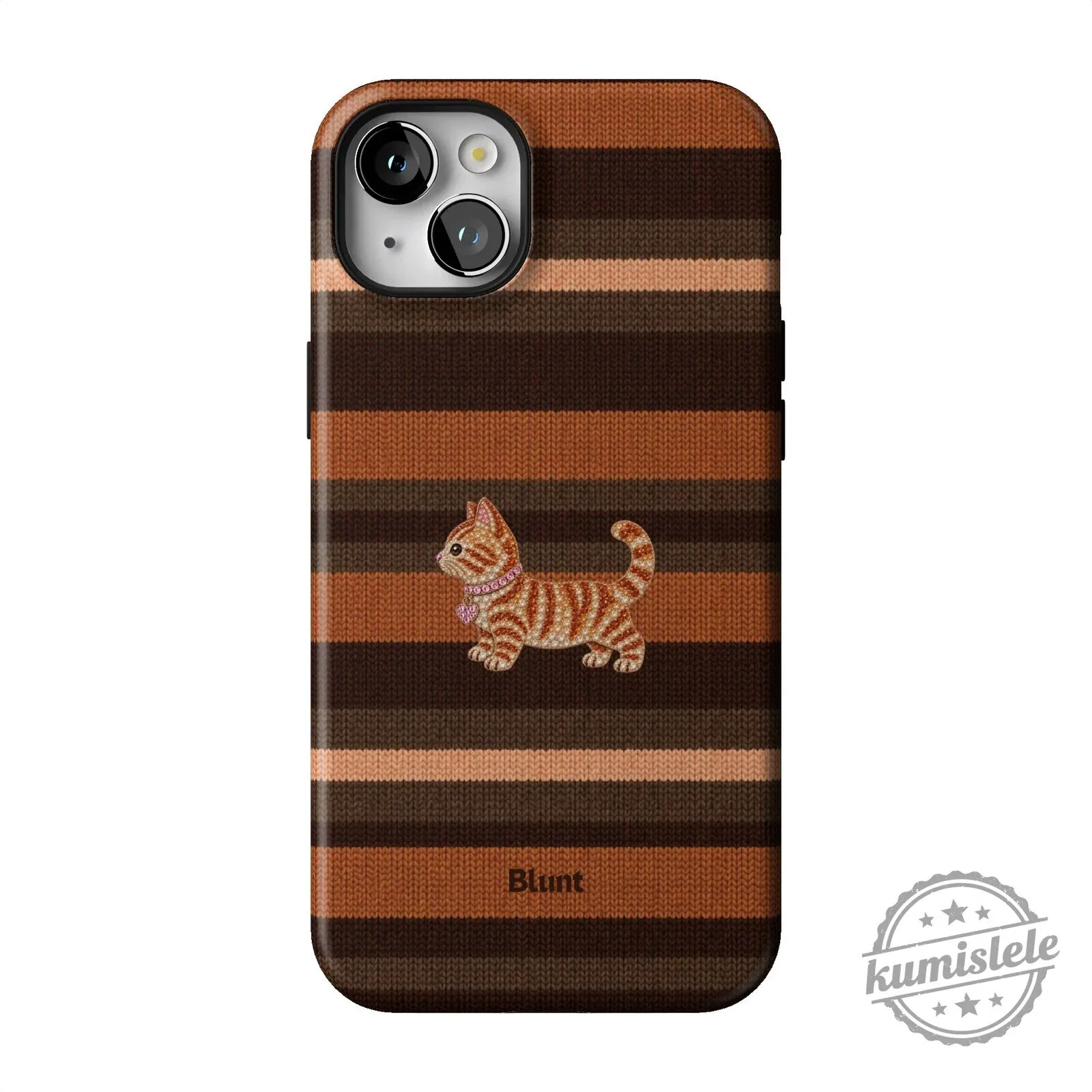 Cute Orange Tabby Cat Knit Pattern iPhone Case for Apple Smartphone Protection 47 Cute Orange Tabby Cat Knit Pattern iPhone Case for Apple Smartphone Protection