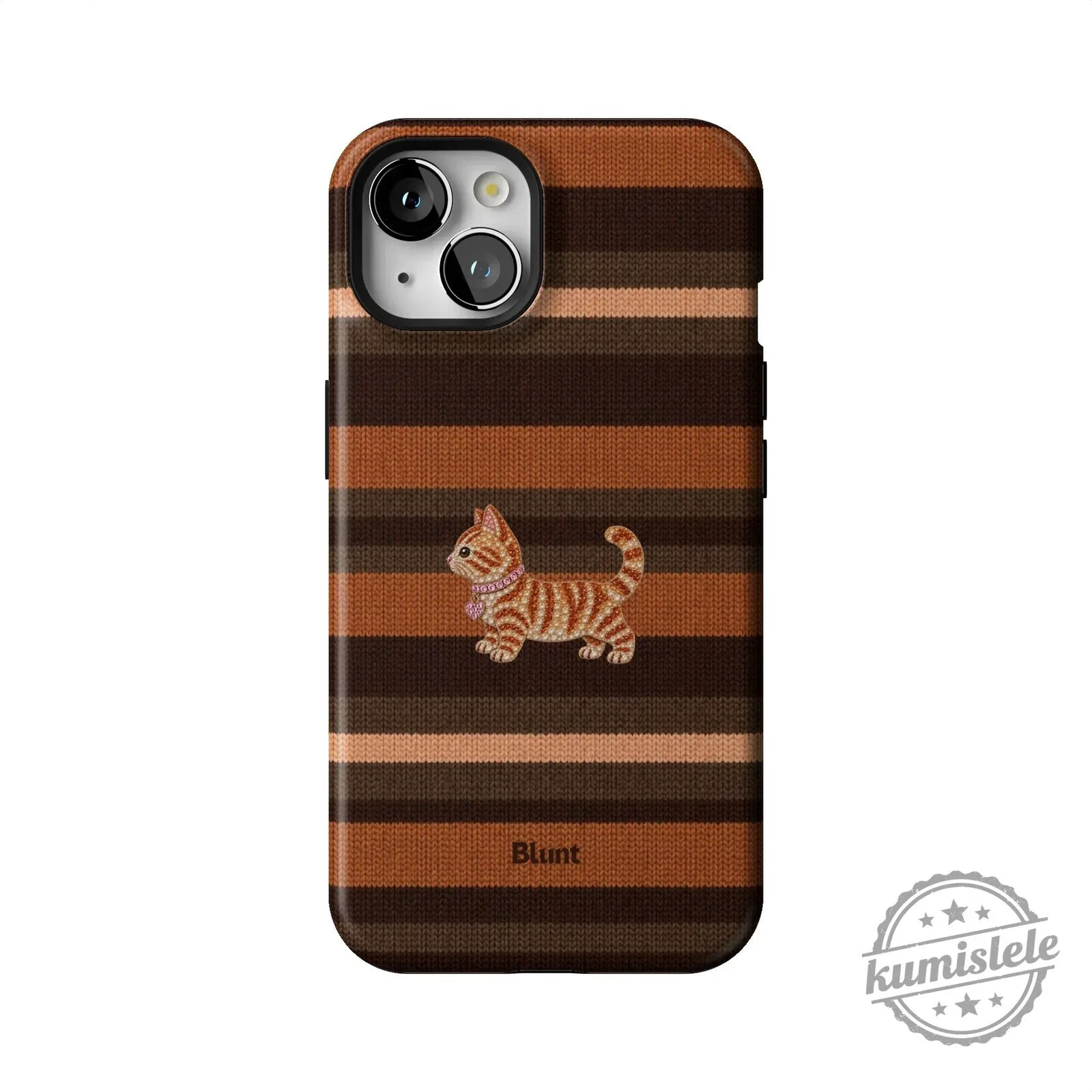 Cute Orange Tabby Cat Knit Pattern iPhone Case for Apple Smartphone Protection 48 Cute Orange Tabby Cat Knit Pattern iPhone Case for Apple Smartphone Protection