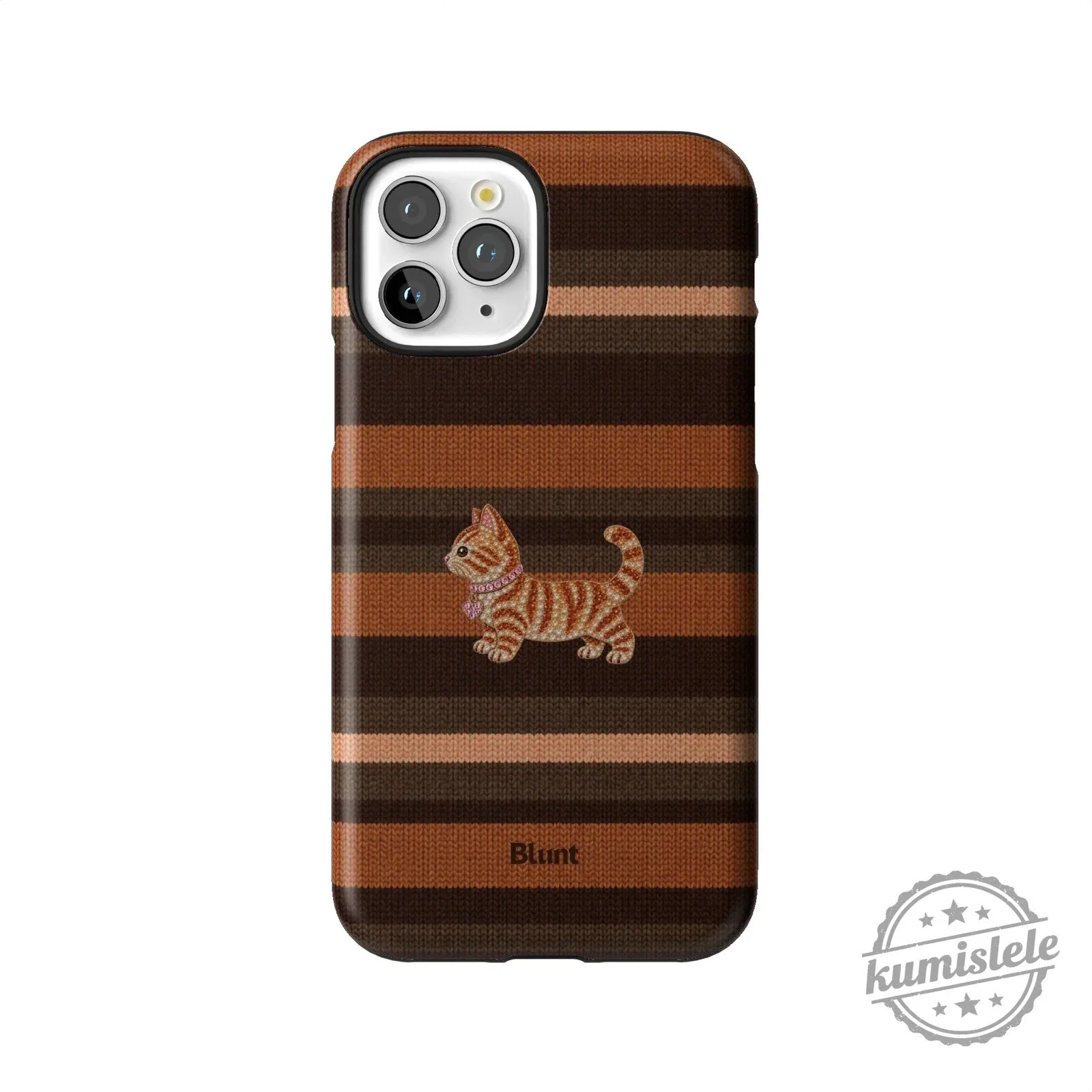 Cute Orange Tabby Cat Knit Pattern iPhone Case for Apple Smartphone Protection 57 Cute Orange Tabby Cat Knit Pattern iPhone Case for Apple Smartphone Protection