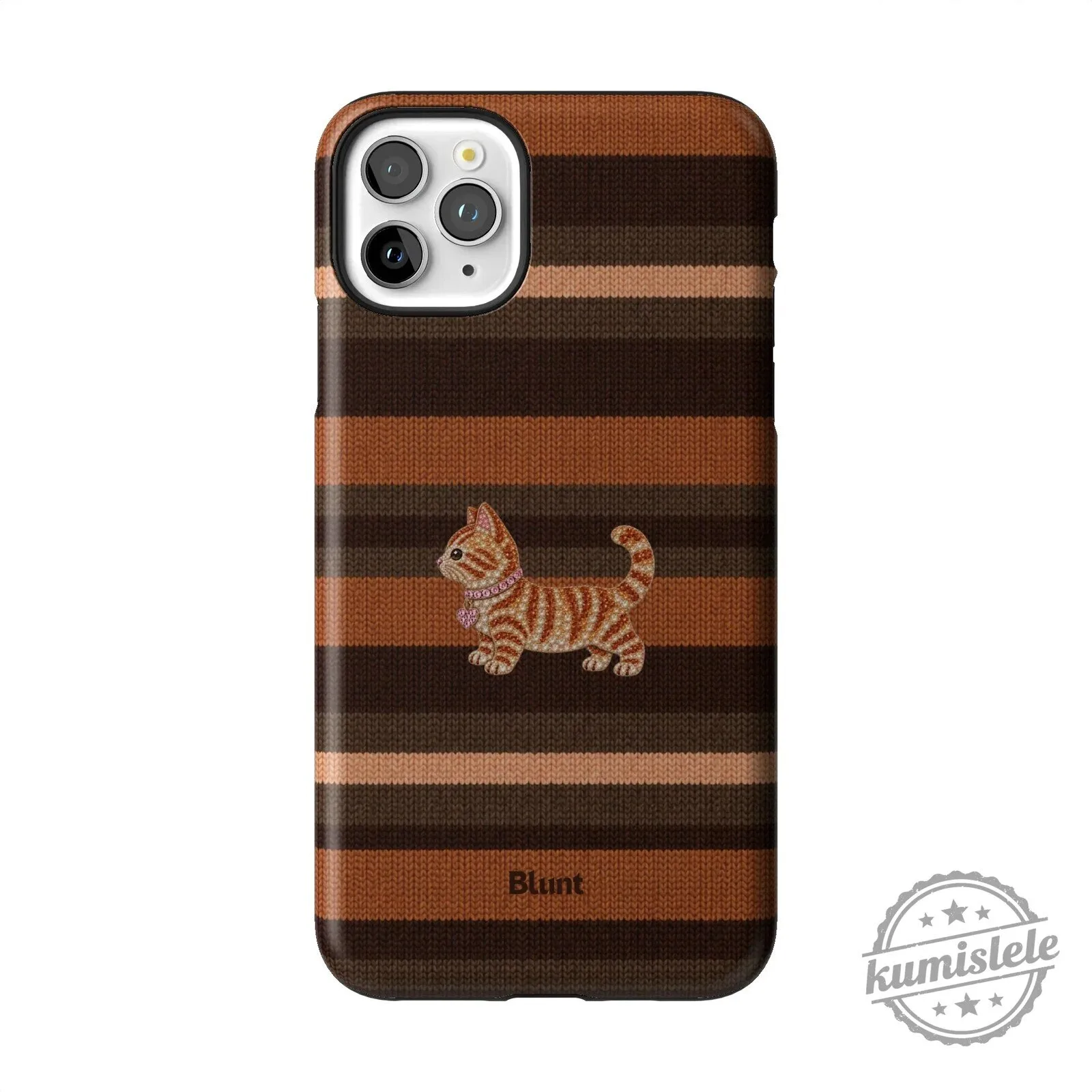 Cute Orange Tabby Cat Knit Pattern iPhone Case for Apple Smartphone Protection 58 Cute Orange Tabby Cat Knit Pattern iPhone Case for Apple Smartphone Protection