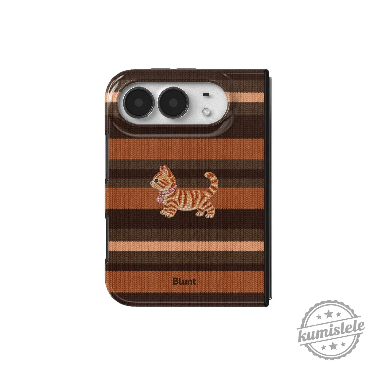 Cute Orange Tabby Cat Knit Pattern iPhone Case for Apple Smartphone Protection 59 Cute Orange Tabby Cat Knit Pattern iPhone Case for Apple Smartphone Protection