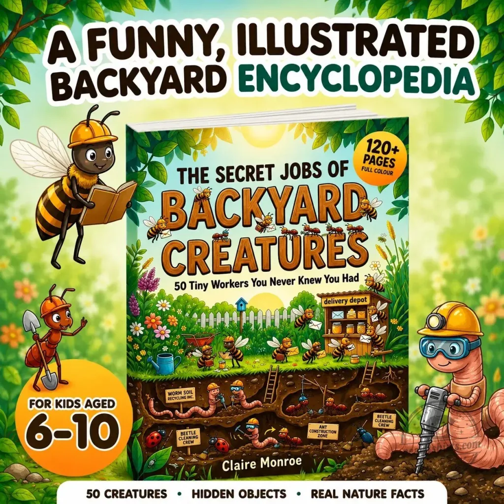 The Secret Jobs of Backyard Creatures Illustrated Encyclopedia for Kids Aged 6-10 The Secret Jobs of Backyard Creatures Illustrated Encyclopedia for Kids Aged 6-10