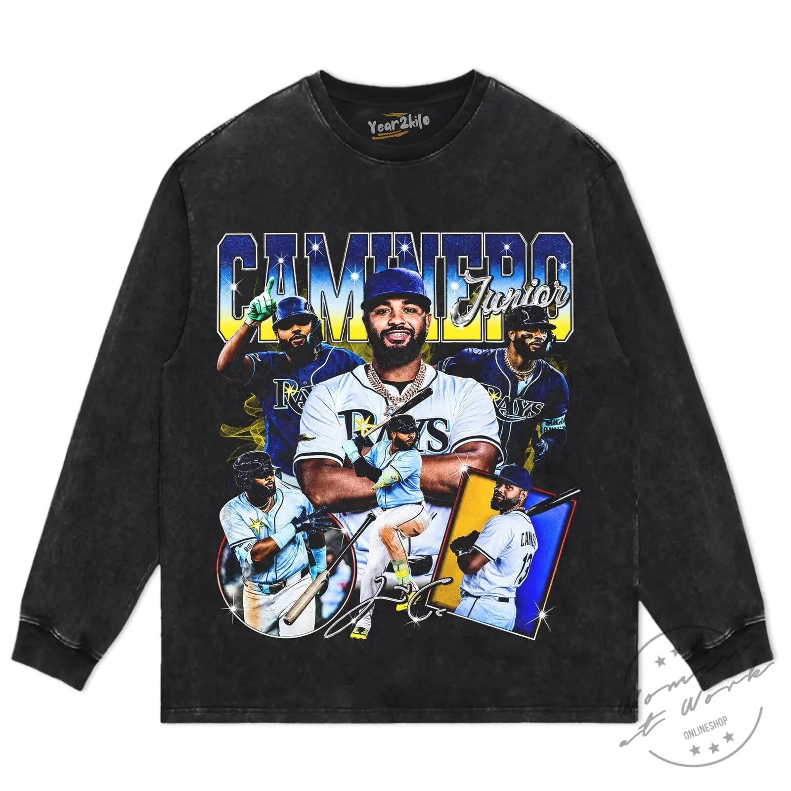 Junior Caminero Baseball Player Vintage Graphic T-Shirt 12 Junior Caminero Baseball Player Vintage Graphic T-Shirt