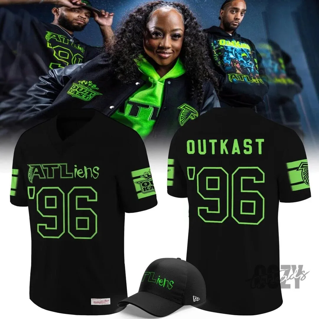 OutKast ATLiens Atlanta Falcons 30th Anniversary Football Jersey