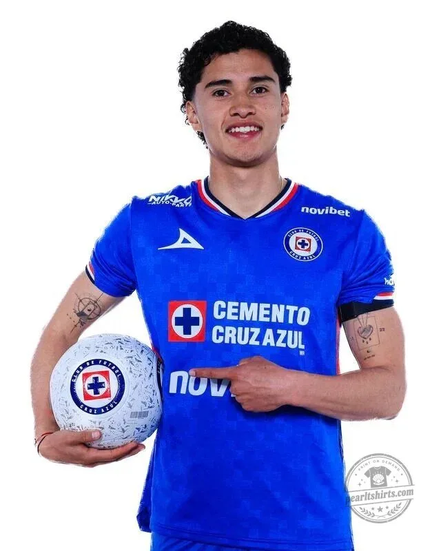Cruz Azul Football Club 2025-2026 Home Kit Men's Football Jersey
