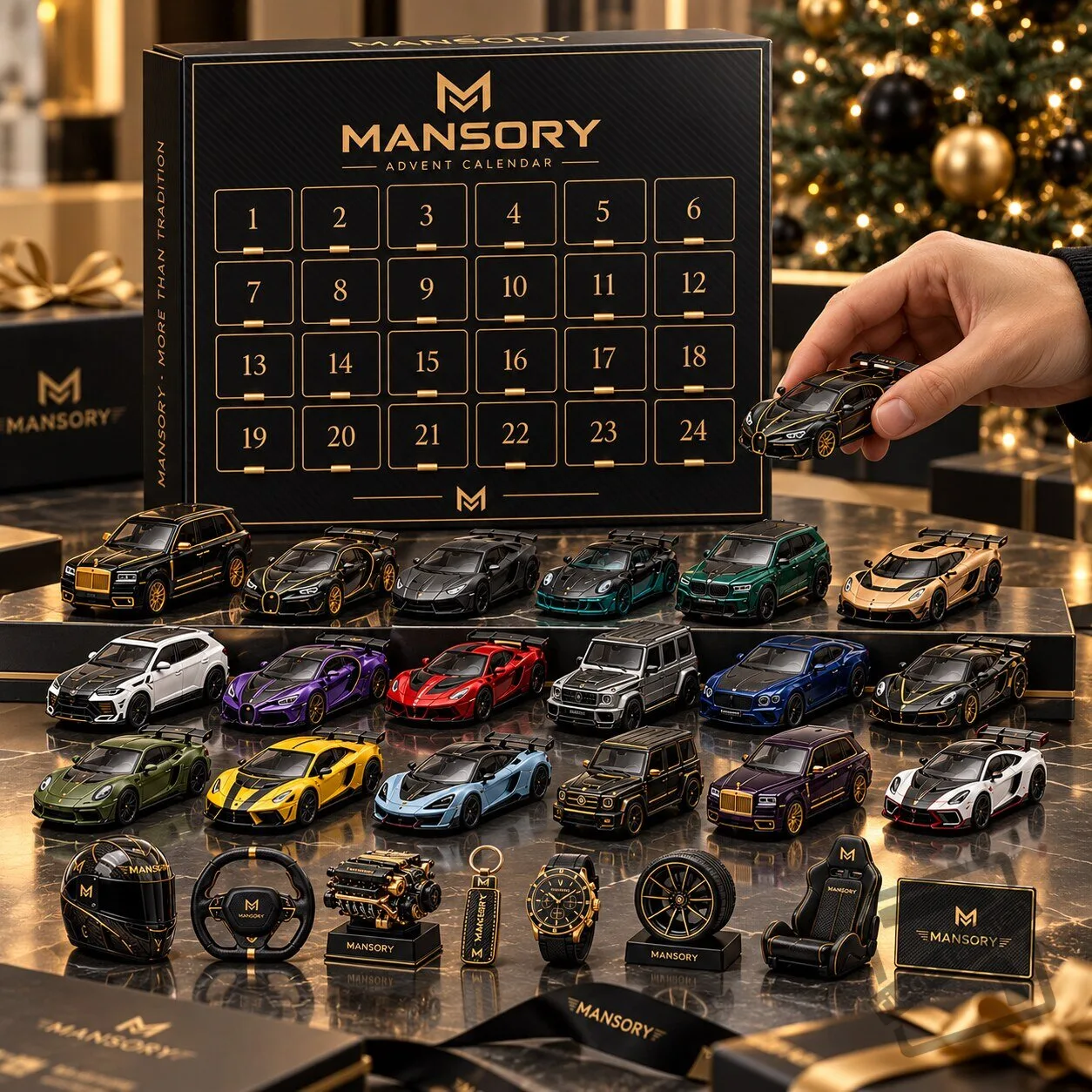 Mansory 2026 Advent Calendar 5 Mansory Advent Calendar 2026 product design shown in a detailed view