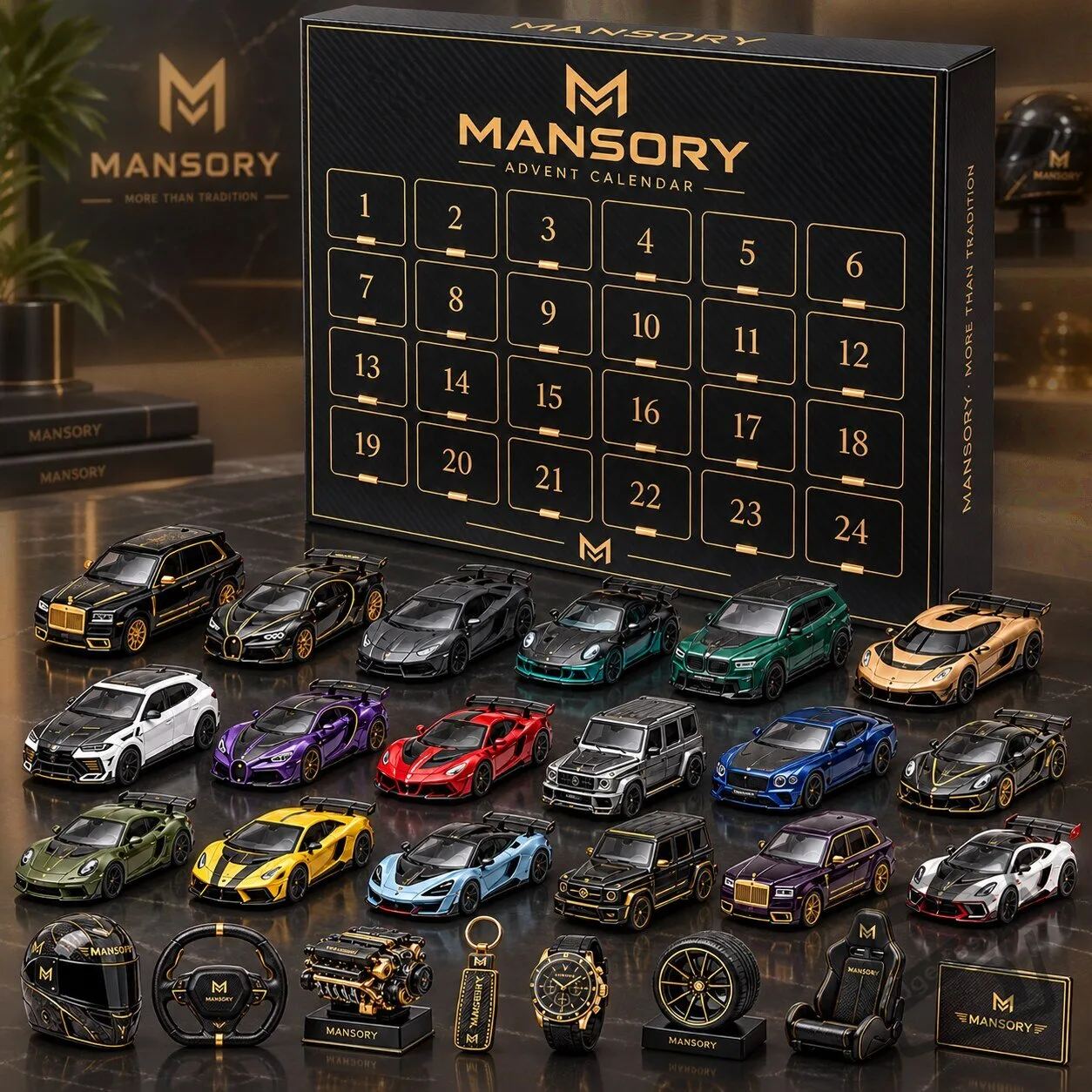 Mansory 2026 Advent Calendar 6 Mansory Advent Calendar 2026 product design shown in a detailed view