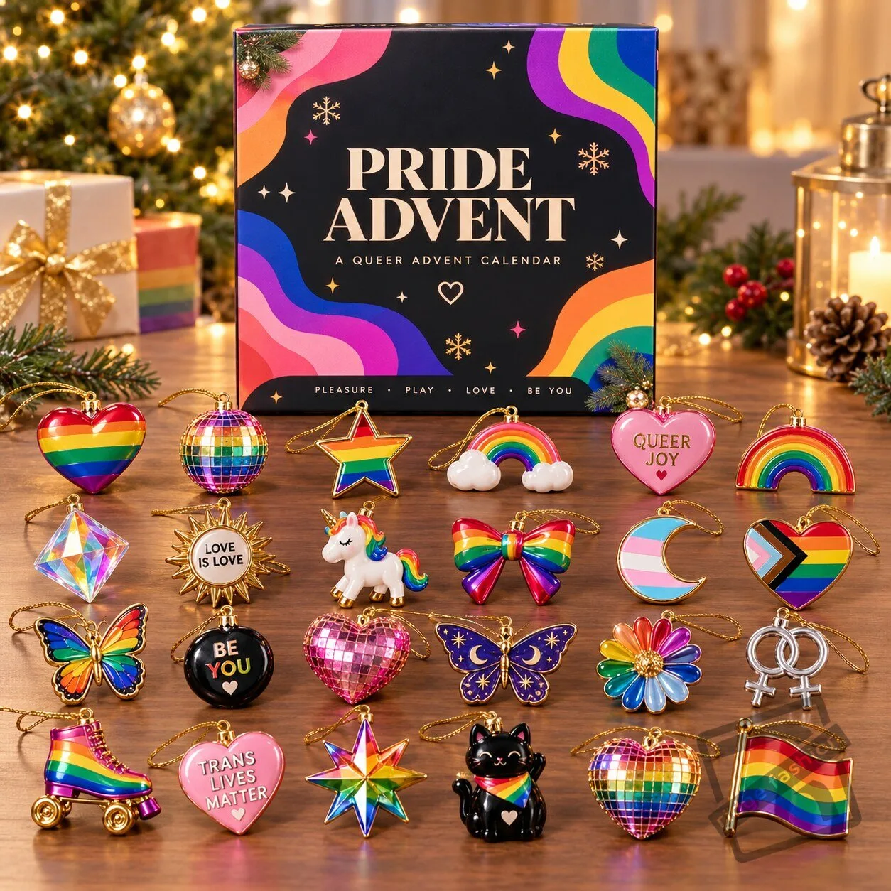 Pride Advent Calendar Personalized Pride Advent Calendar