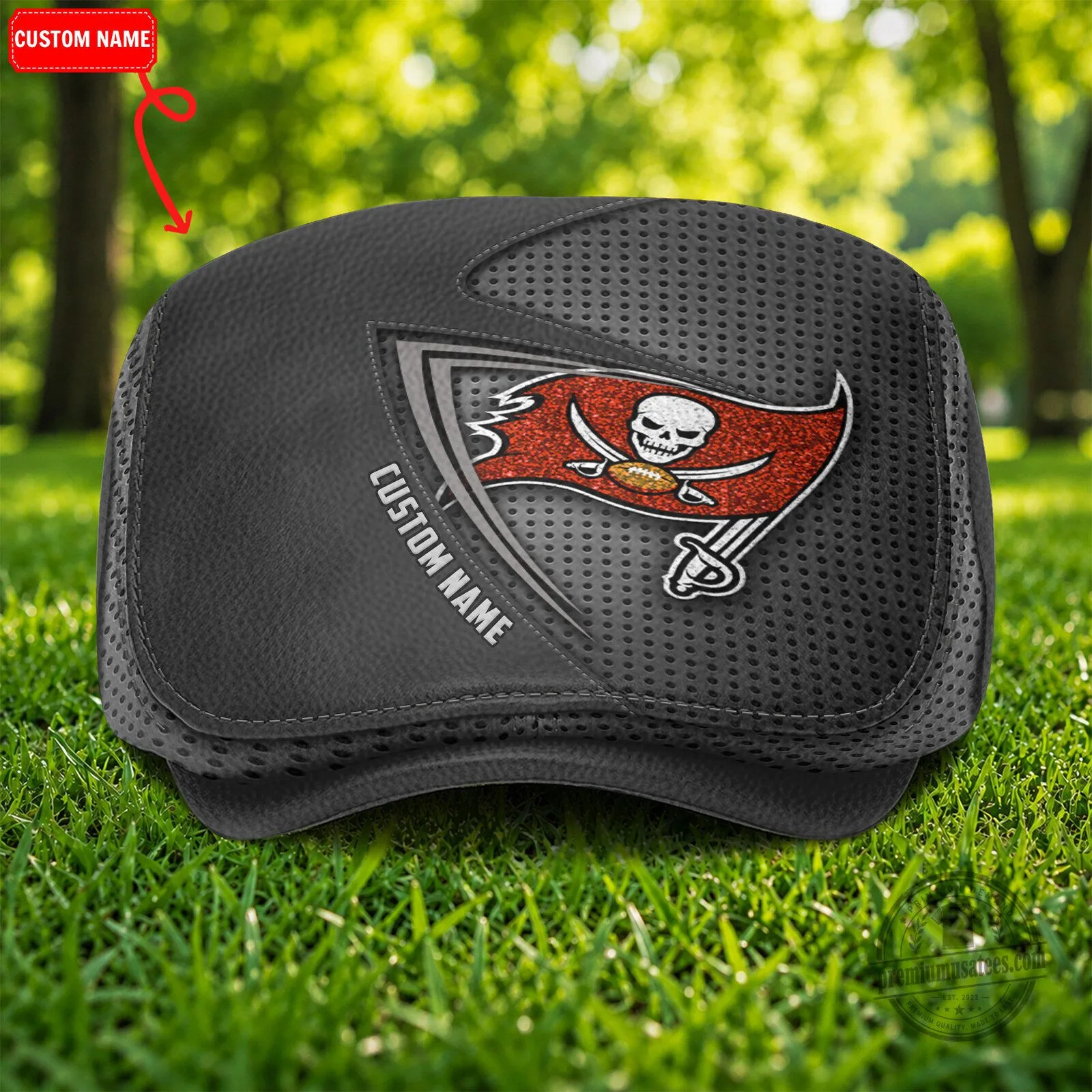 Tampa Bay Buccaneers NFL Football Team Logo Custom Name Flat Cap Hat 6 Tampa Bay Buccaneers NFL Football Team Logo Custom Name Flat Cap Hat