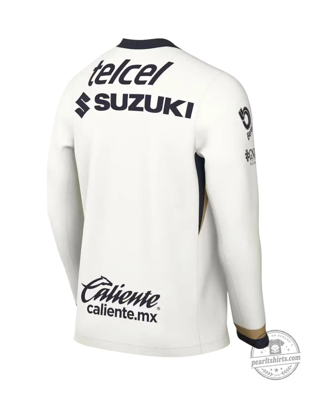 Pumas UNAM Long Sleeve Home Soccer Jersey 2025 2026 Men's 11 Pumas UNAM Long Sleeve Home Soccer Jersey 2025 2026 Men