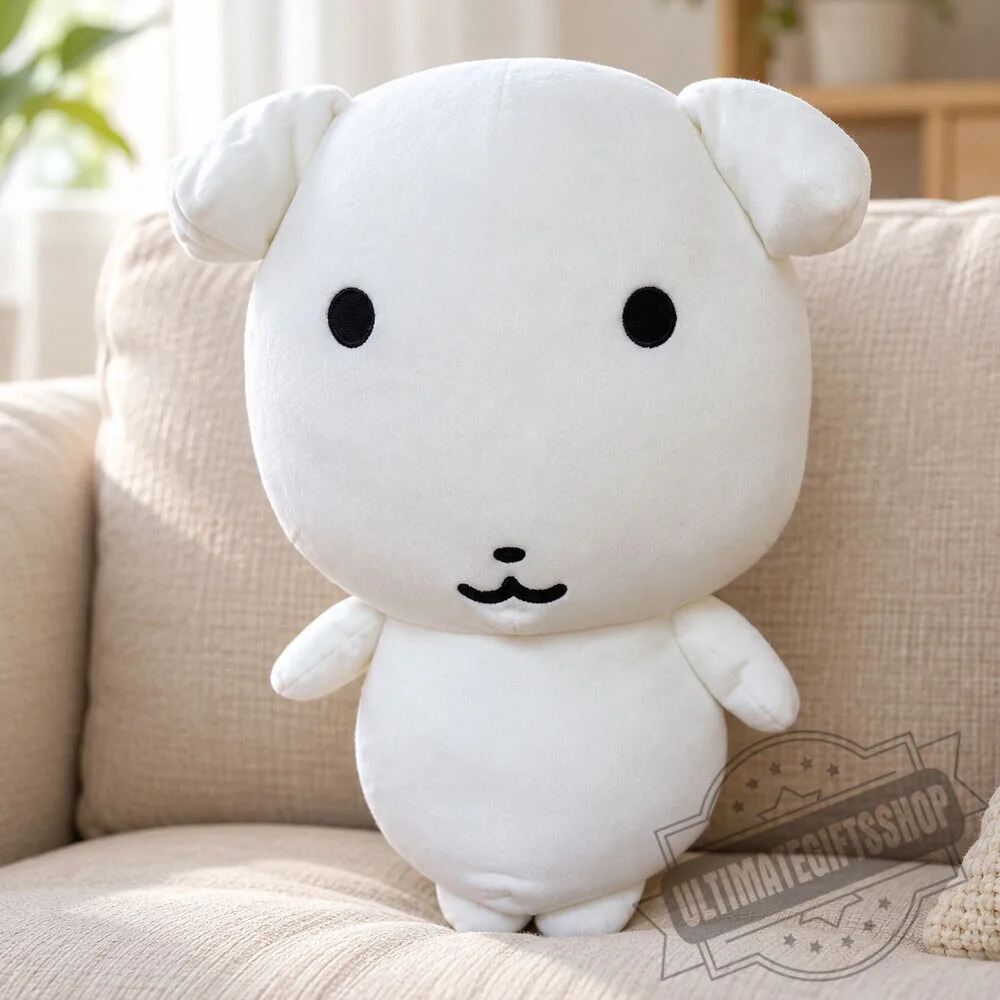 "Top 3 Unique Gifts: Plush Doll, Frog Rain Boots, NHL Mug" 22 Ganadi Cute White Plush Doll
