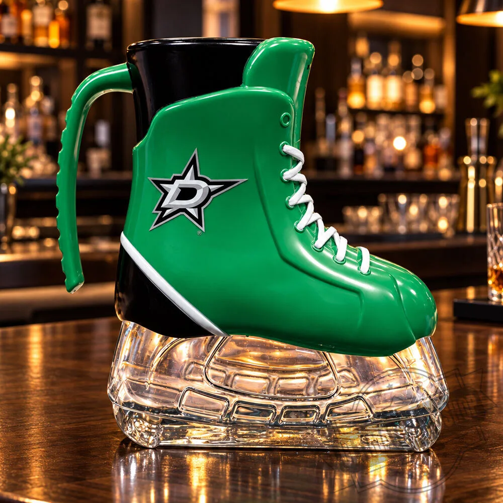Dallas Stars Hockey Skate Mug – NHL Ice Skate-Shaped Collectible 5 Dallas Stars Hockey Skate Mug – NHL Ice Skate-Shaped Collectible